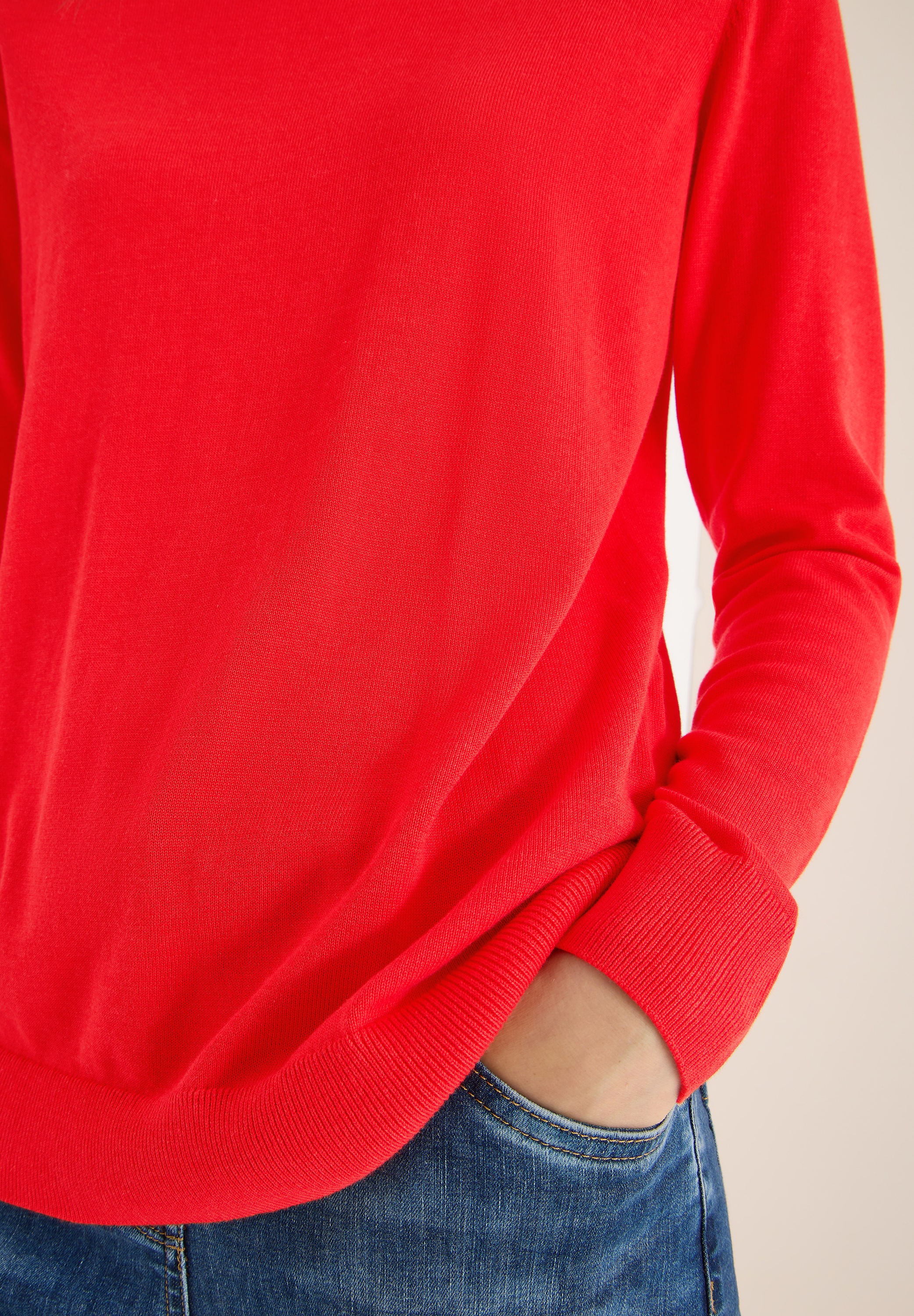 Thumbnail - Cecil Rollkragenpullover mit Viskose