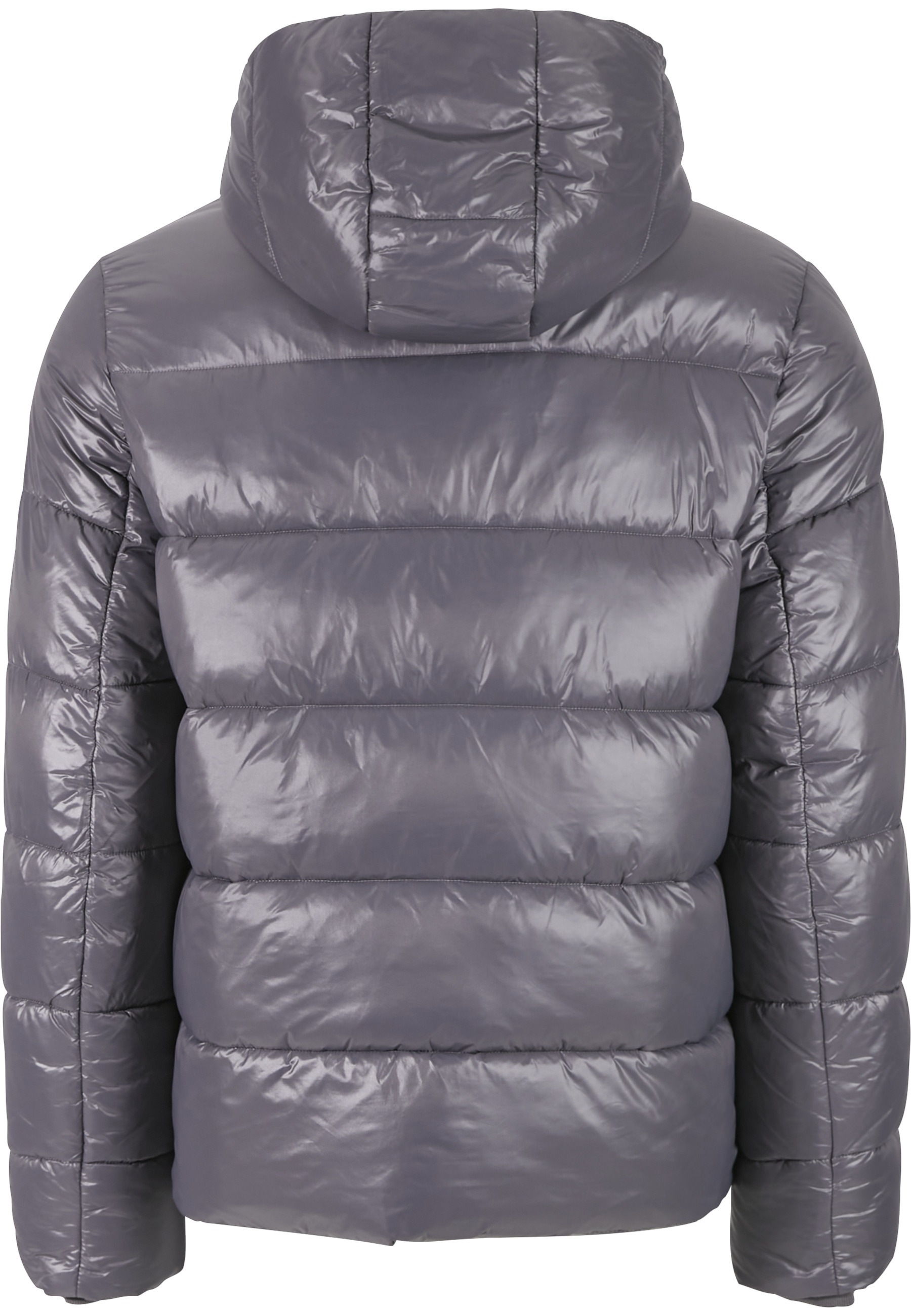 URBAN CLASSICS Winterjacke »Urban Classics Recycled Zip neck Puffer Jacket« 1 Stk. tlg. ohne Kapuze