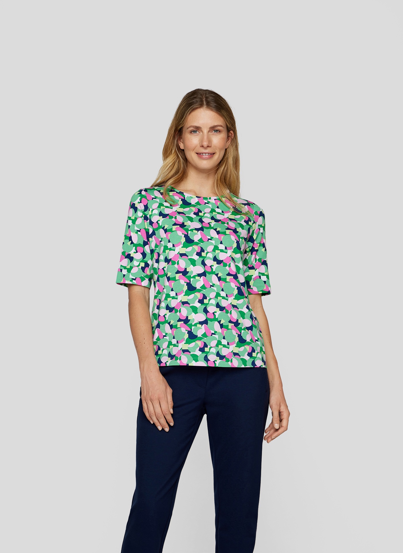 Rabe Print-Shirt »Rabe T-Shirt mit buntem Muster«