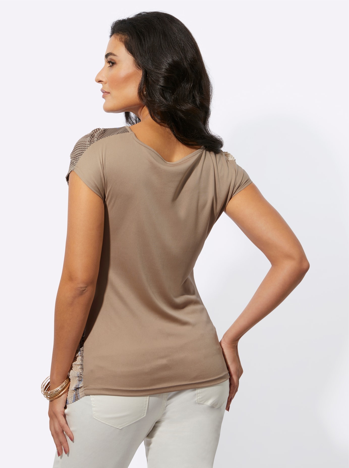 creation L Kurzarmshirt »Print-Shirt«, (1 tlg.)