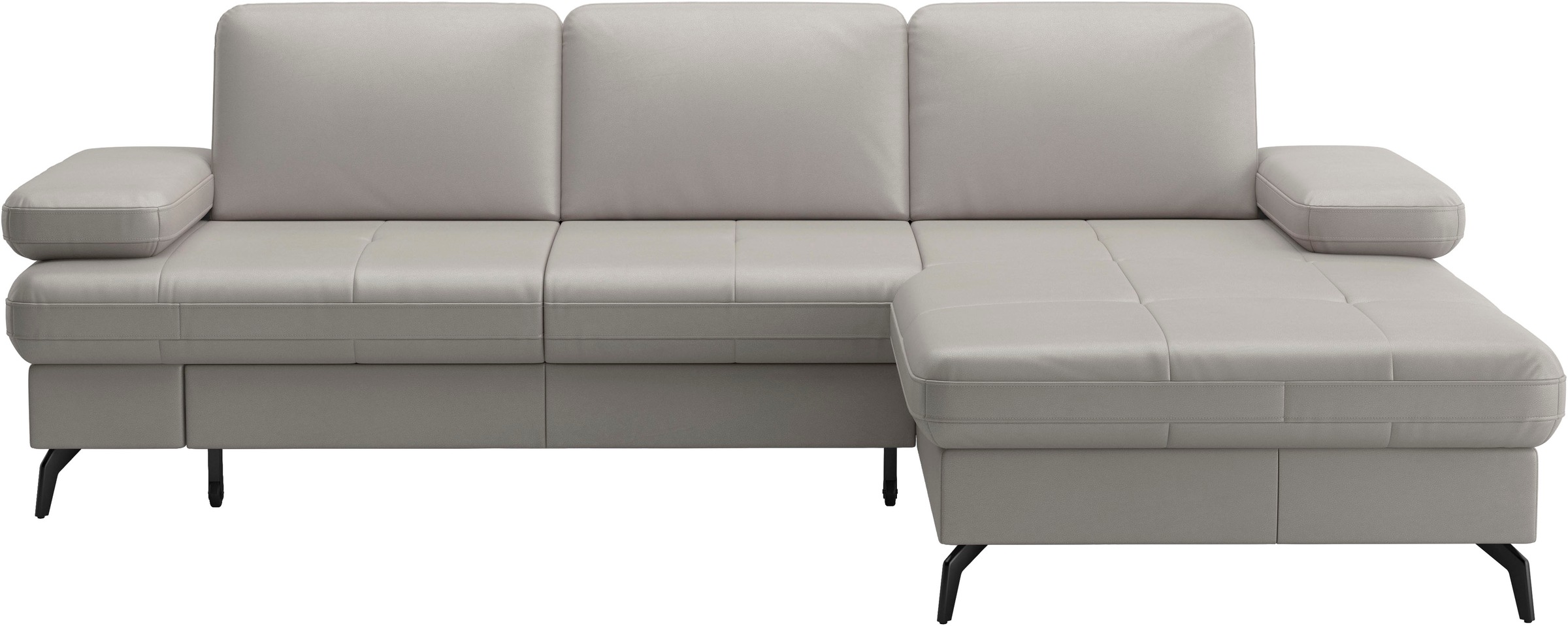 sit&more Ecksofa "Morris Jubi, Recamiere, Breite 247 cm" mit Armteilfunktio günstig online kaufen