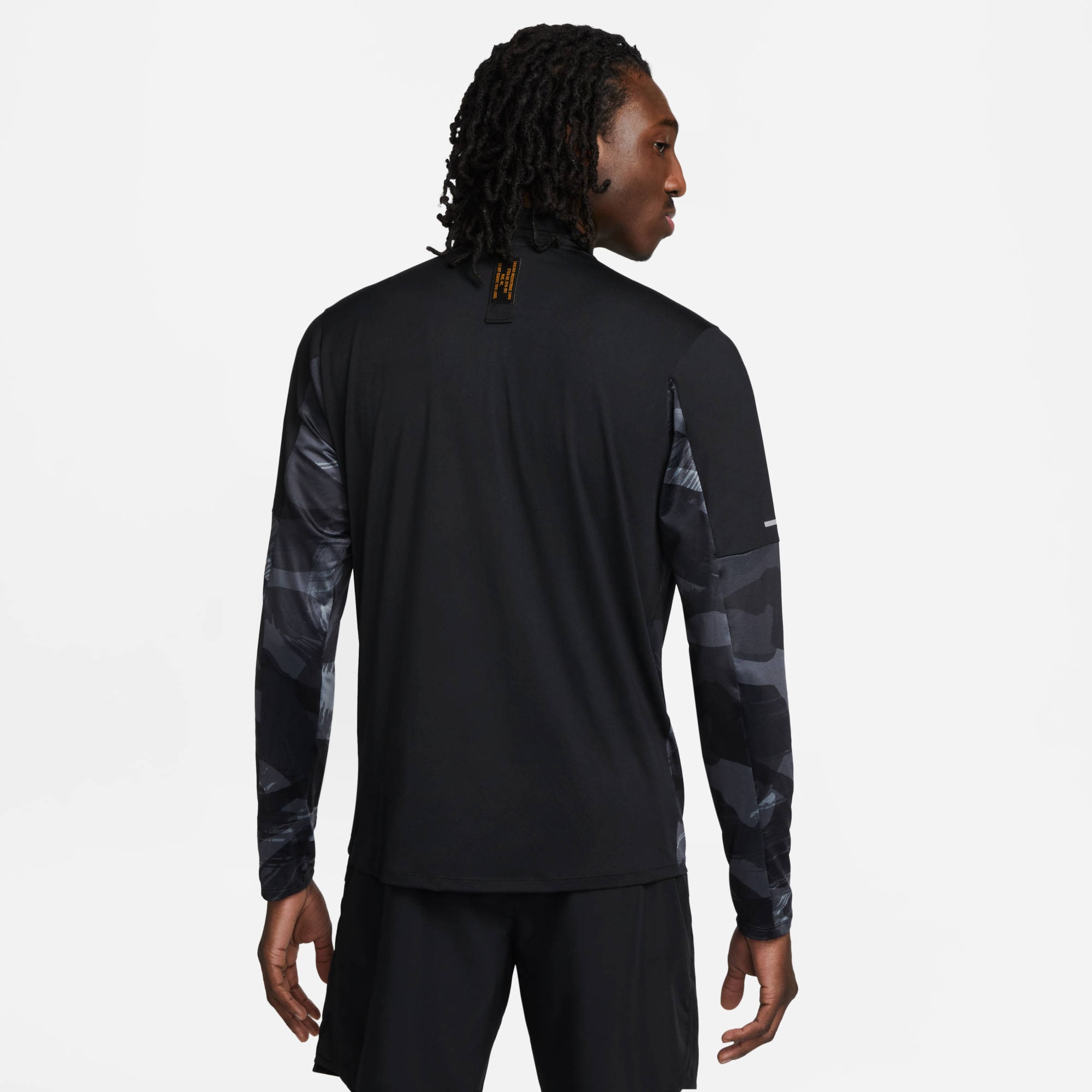 Nike Laufshirt »M NK DF ELMNT CAMO TOP HZ«