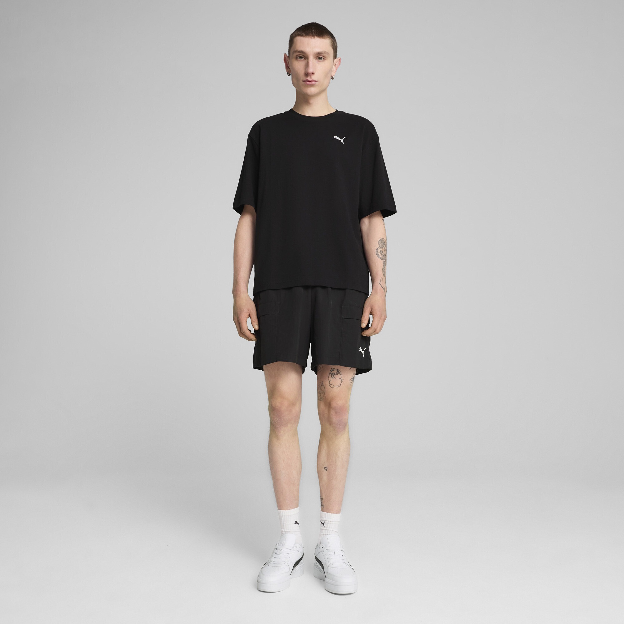 PUMA T-Shirt »WARDROBE ESS Boxy T-Shirt Herren«