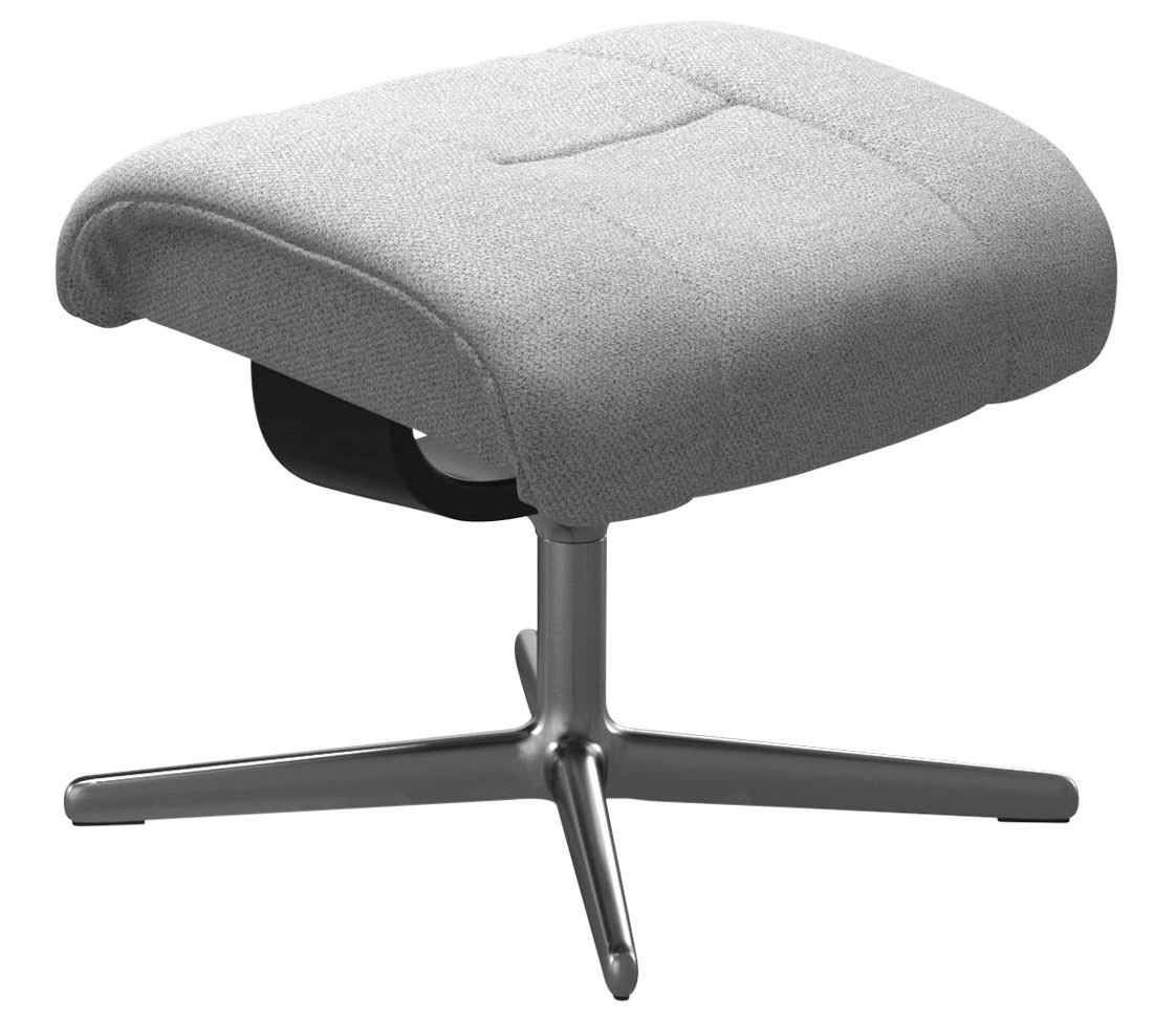Stressless® Fußhocker »Reno«, mit Cross Base, Größe S, M & L, Holzakzent Schwarz