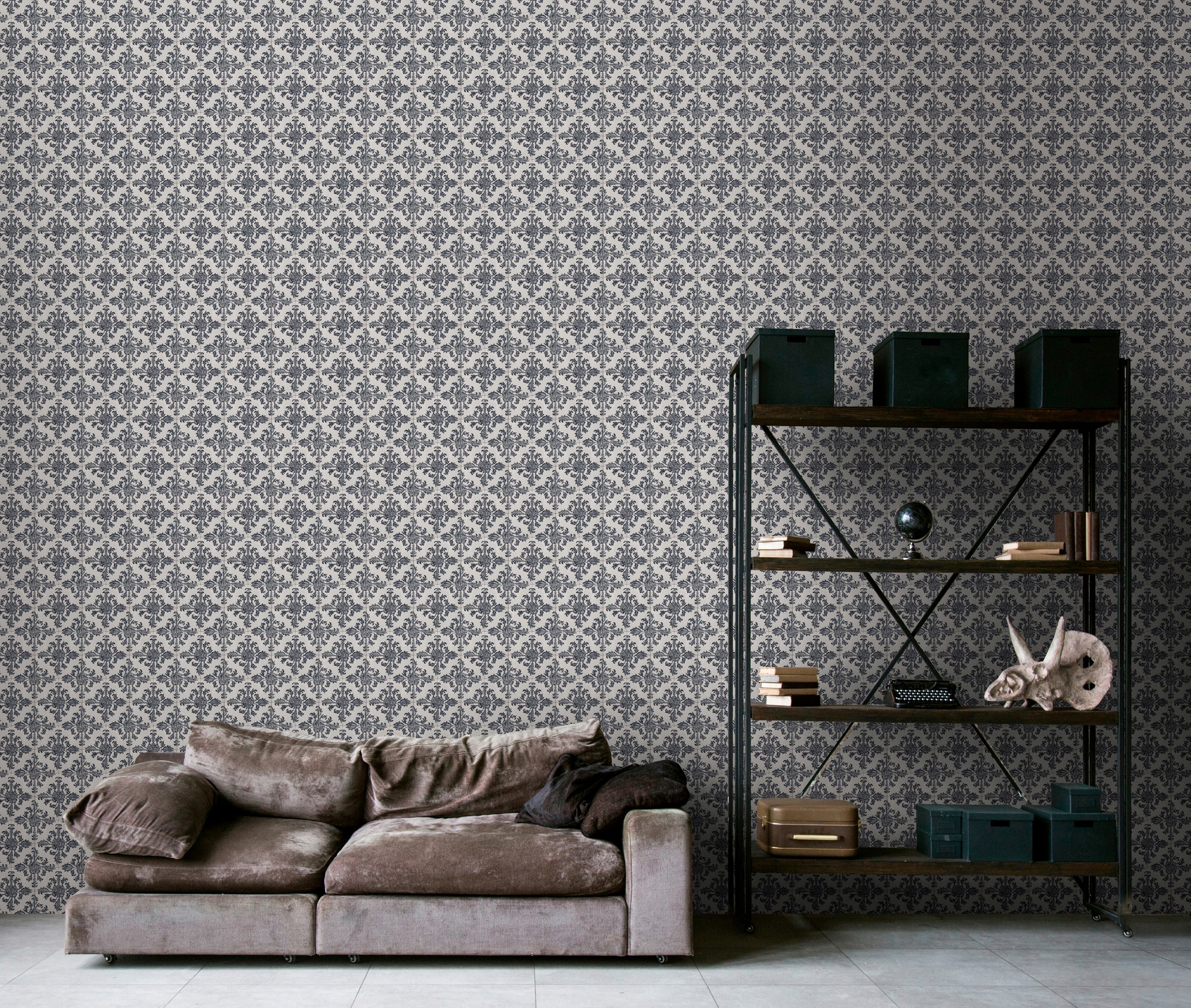 living walls Fototapete »Walls by Patel Azulejos 4«, Vlies, Wand, Schräge