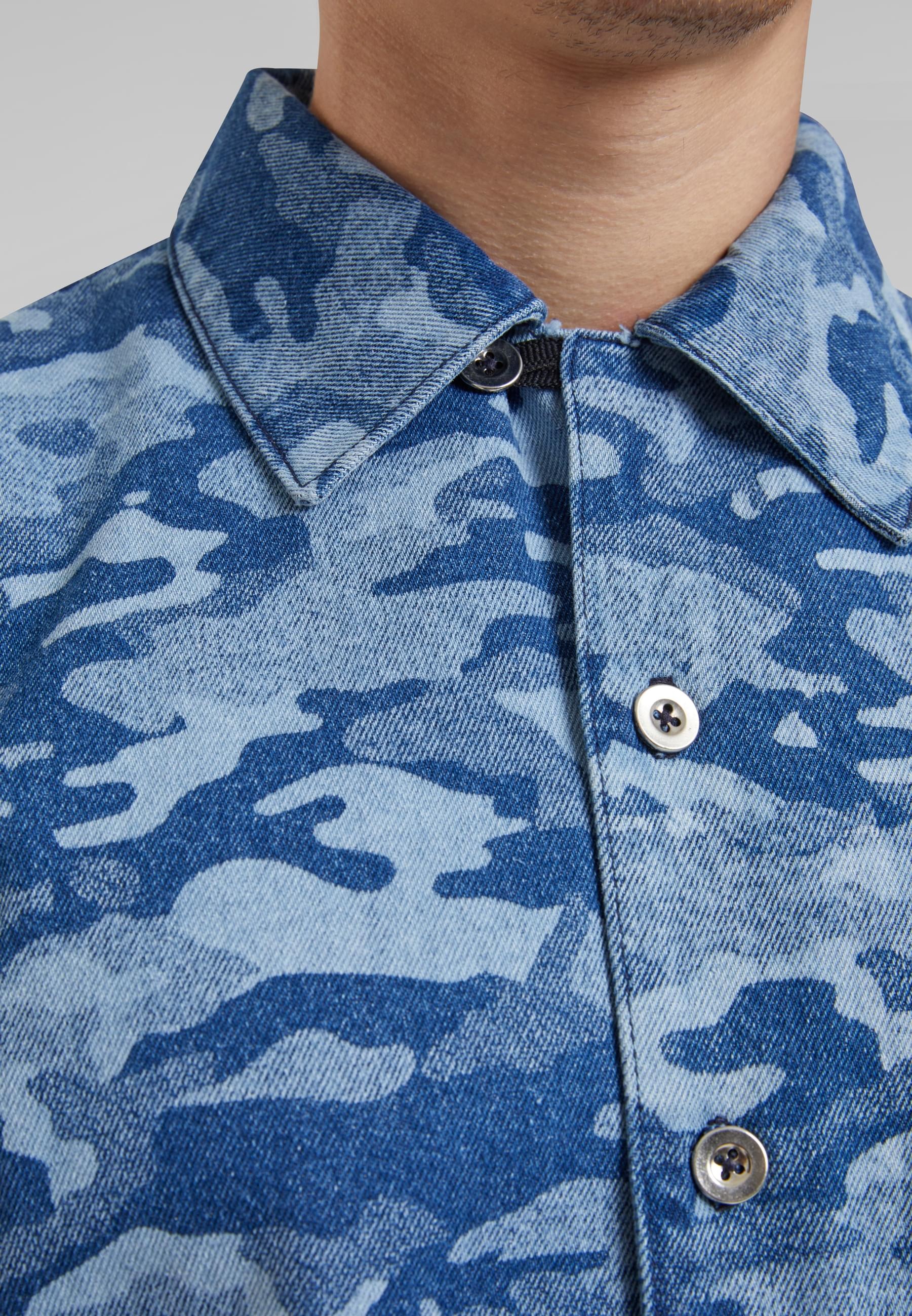 URBAN CLASSICS T-Shirt »Urban Classics Laser Camo Printed Boxy Shirt«, (1 tlg.)