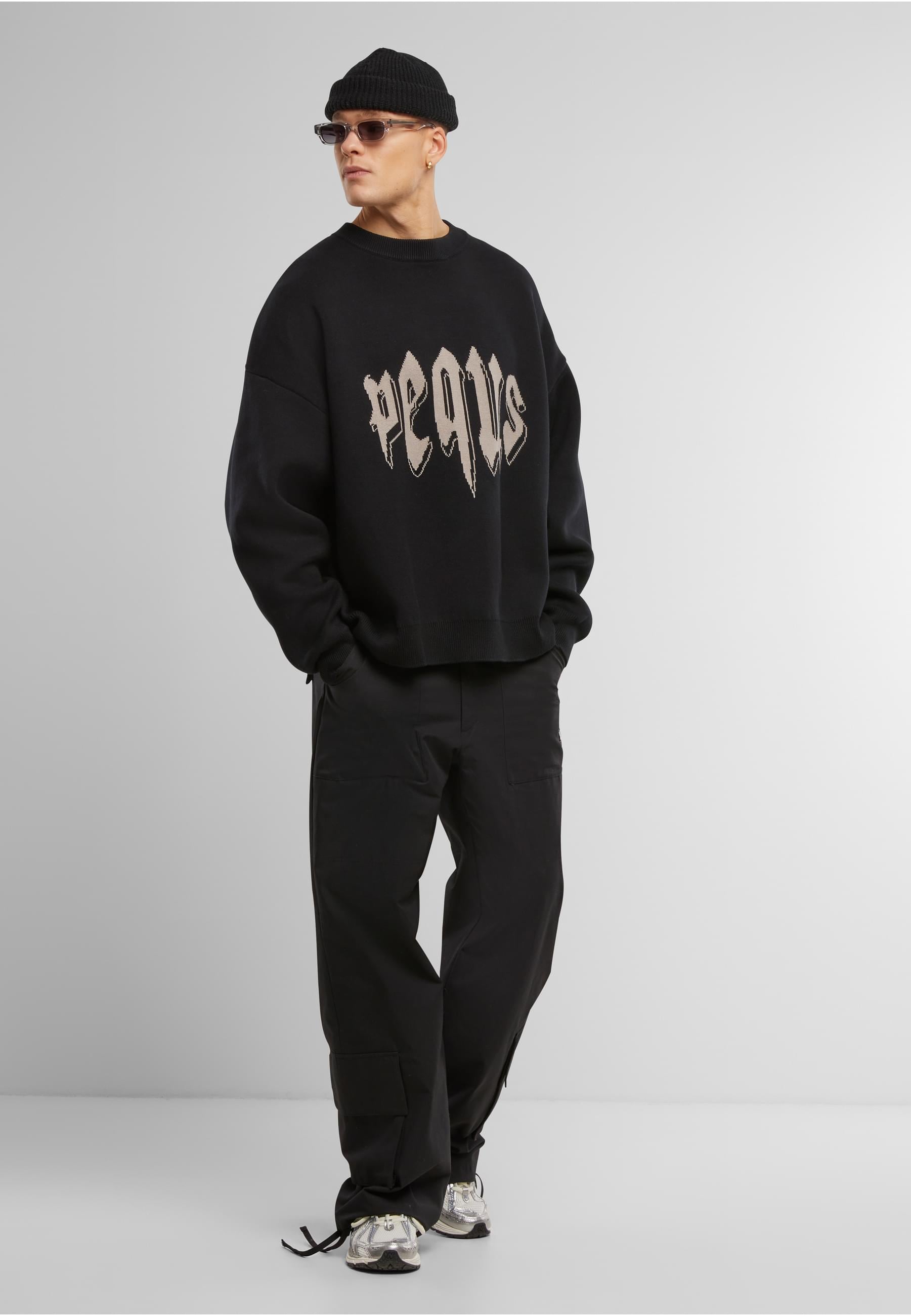 PEQUS Rundhalspullover »PEQUS PEQUS Mythic Knit Sweater«, (1 tlg.)