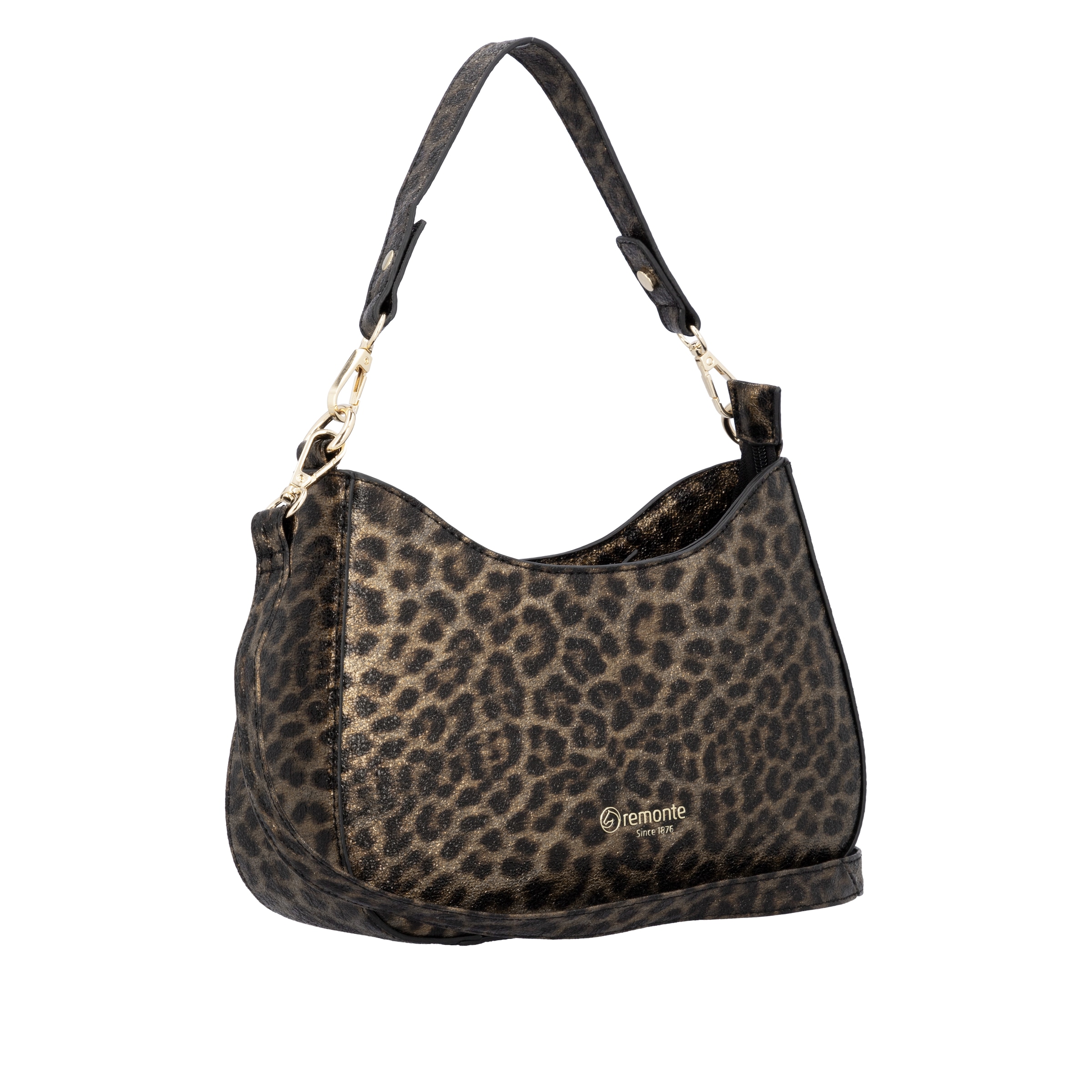 Remonte Umhängetasche, Damen Umhängetasche, Henkeltasche im trendigen Leo-Look