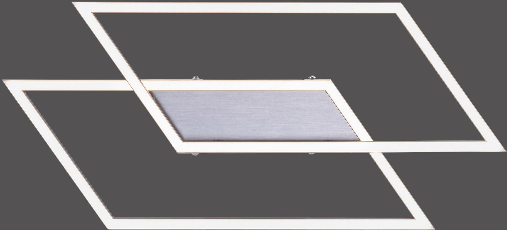 Paul Neuhaus LED Deckenleuchte »Inigo«, 2 flammig, Leuchtmittel LED-Board | LED fest integriert, Stufenlos dimmbar über vorhandenen Wandschalter