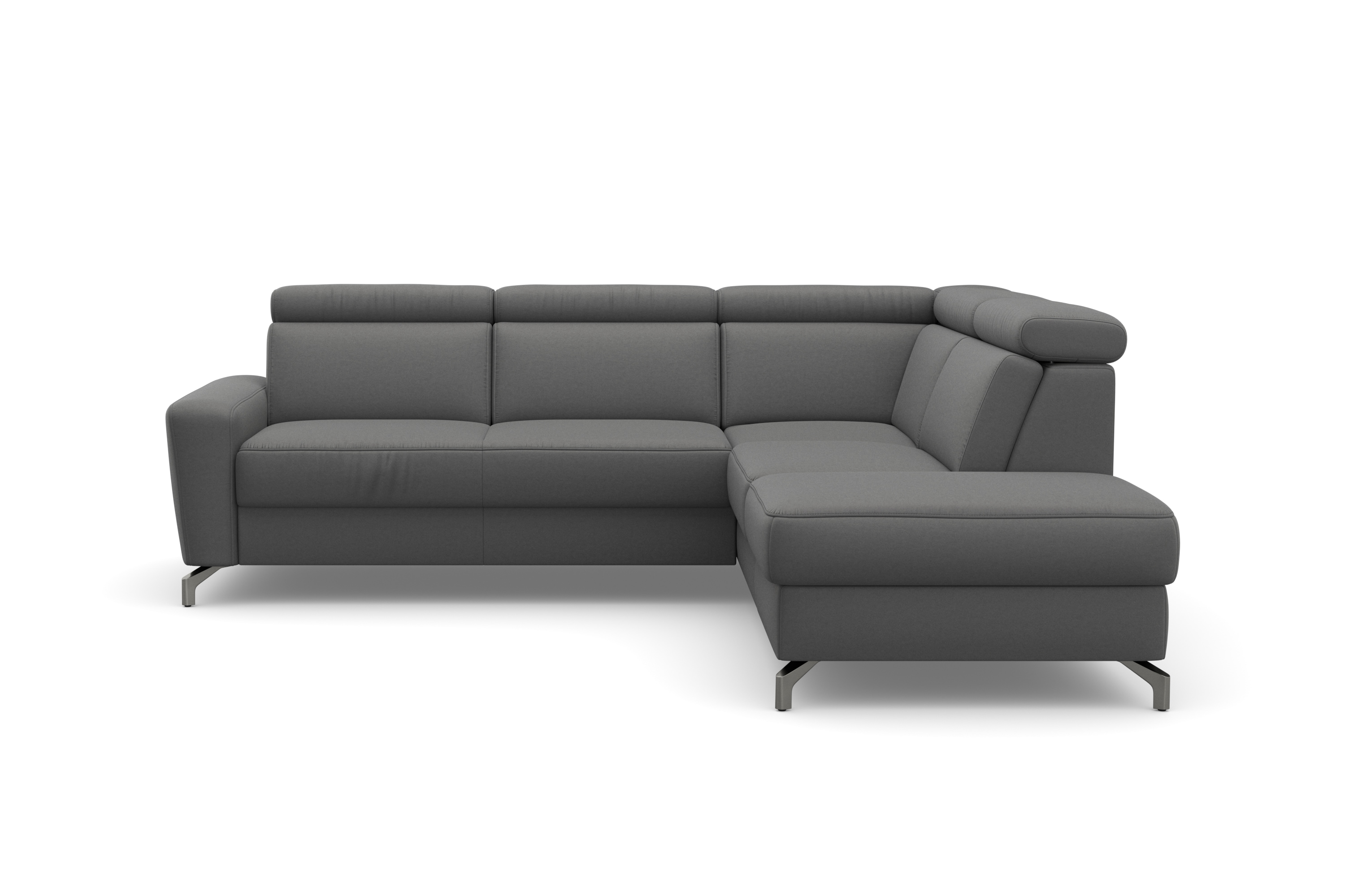 sit&more Ecksofa "Scarlett L-Form" inklusive Kopfteilverstellung, optional Schlaffunktion & Bettkasten