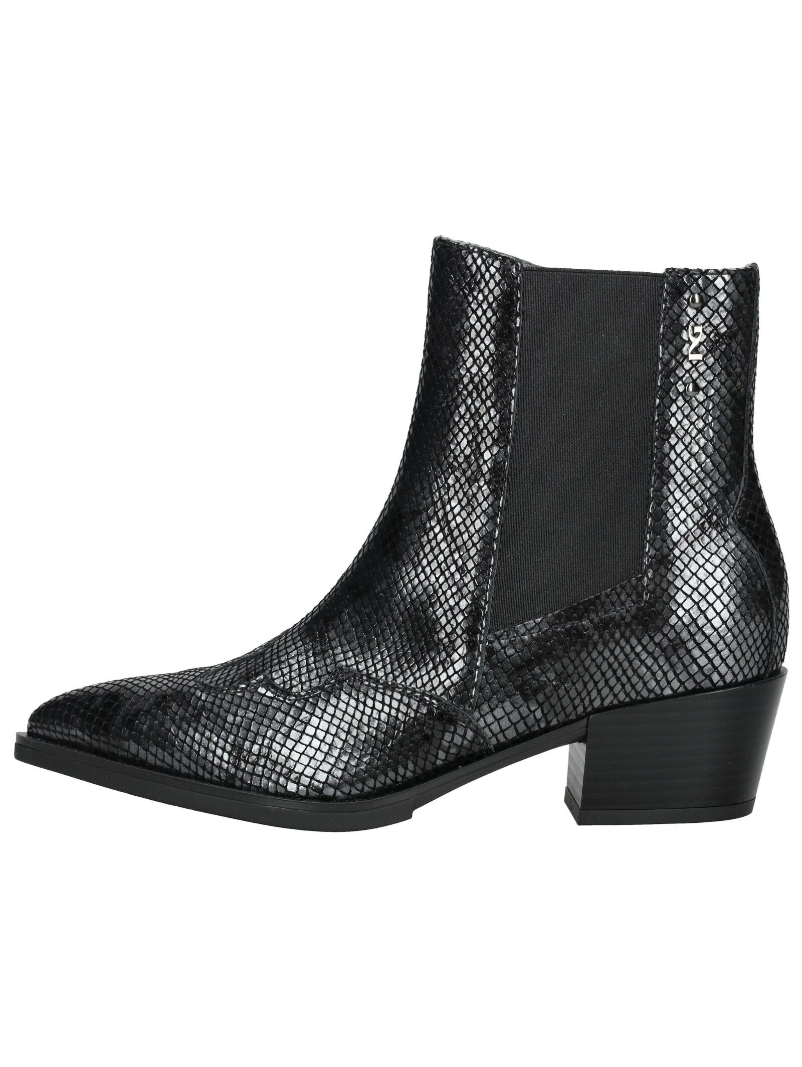 Nero Giardini Bikerboots »Nero Giardini Stiefelette Leder/Textil«