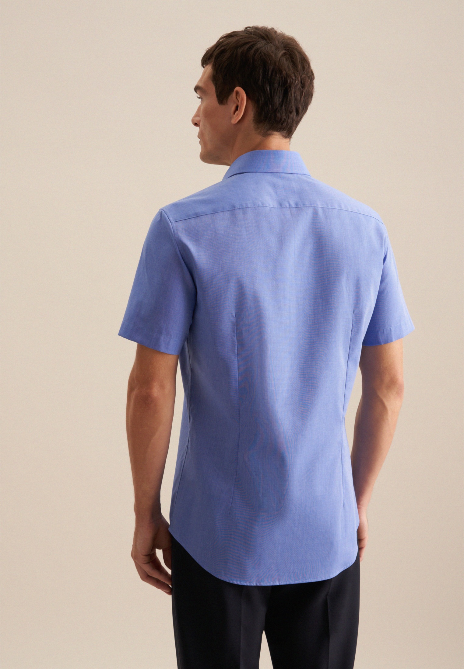 seidensticker Businesshemd "Shaped" Shaped 1/2 Kentkragen Uni günstig online kaufen