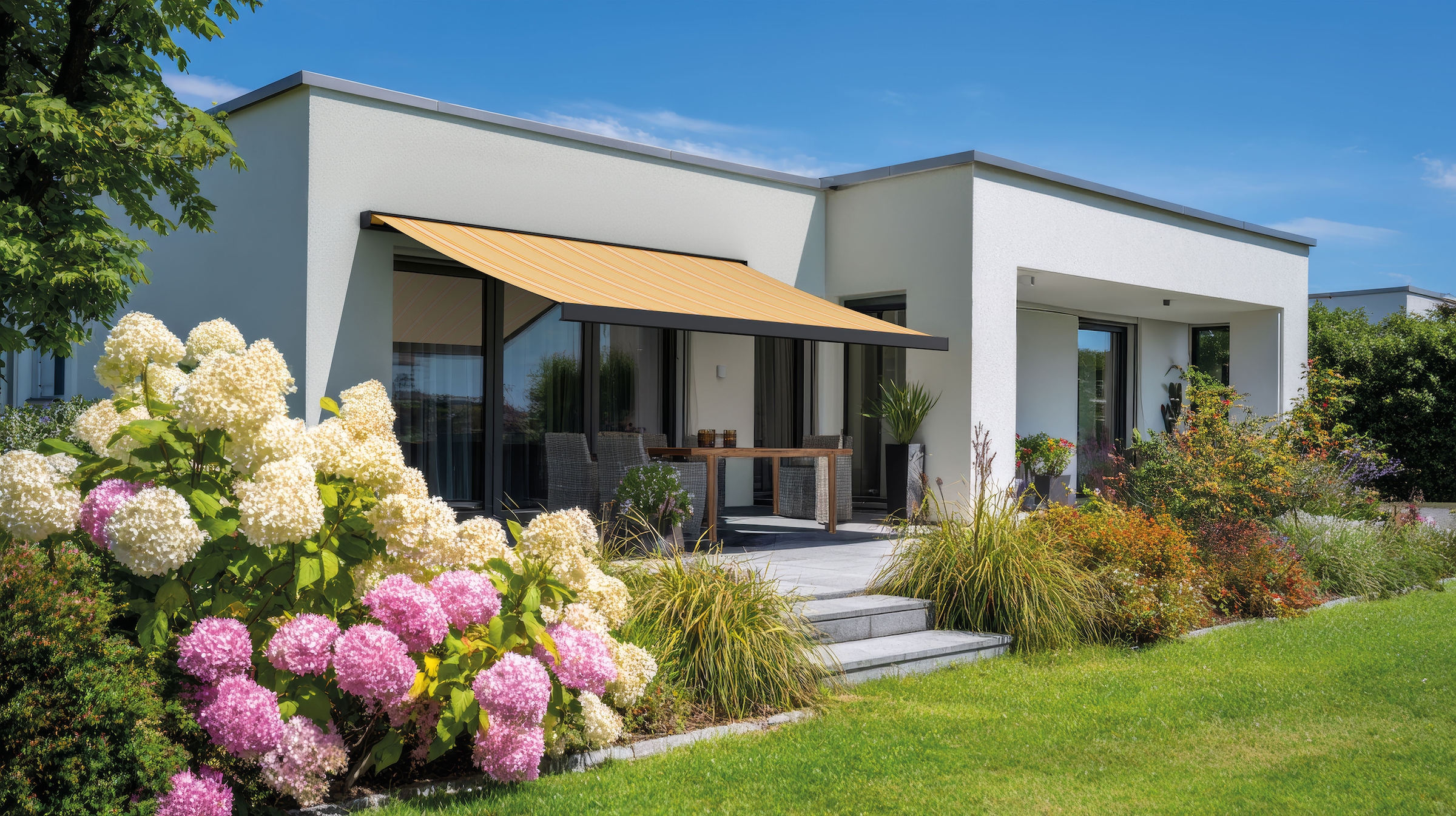 KONIFERA Kassettenmarkise »CALIMA« mit Elektromotor, verschiedene Größen und Farben