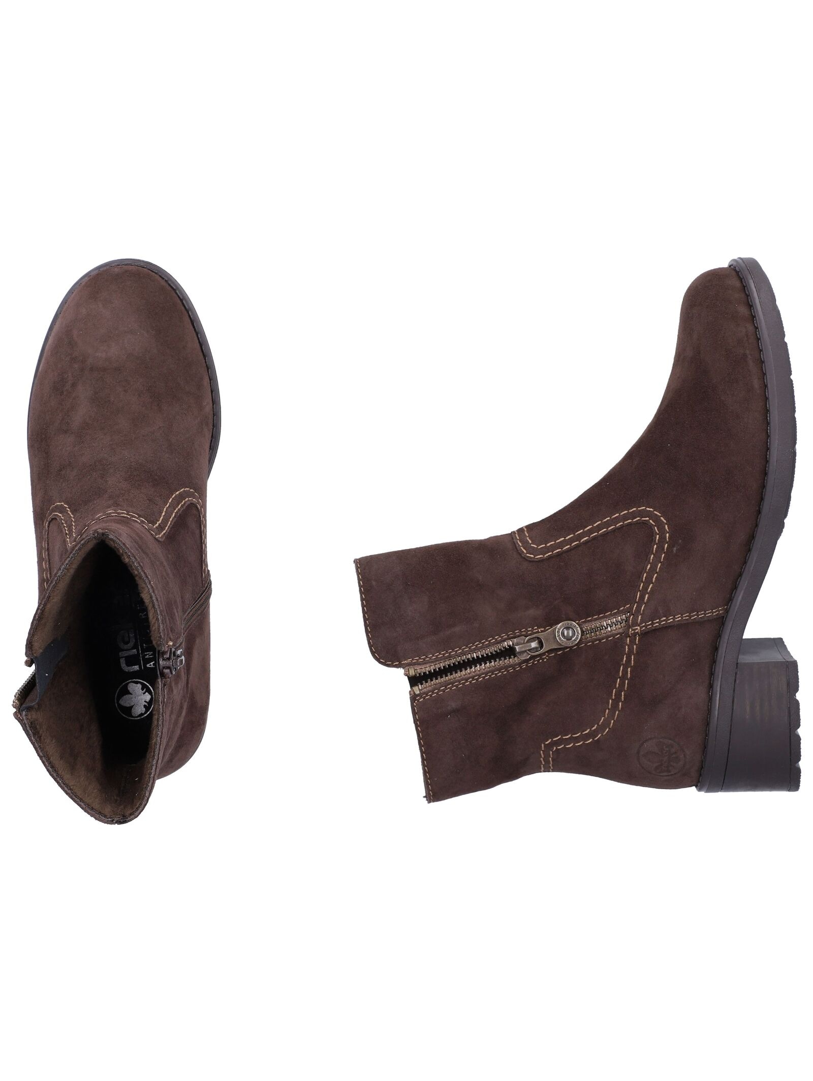 Rieker Stiefelette »Rieker Stiefelette Veloursleder«
