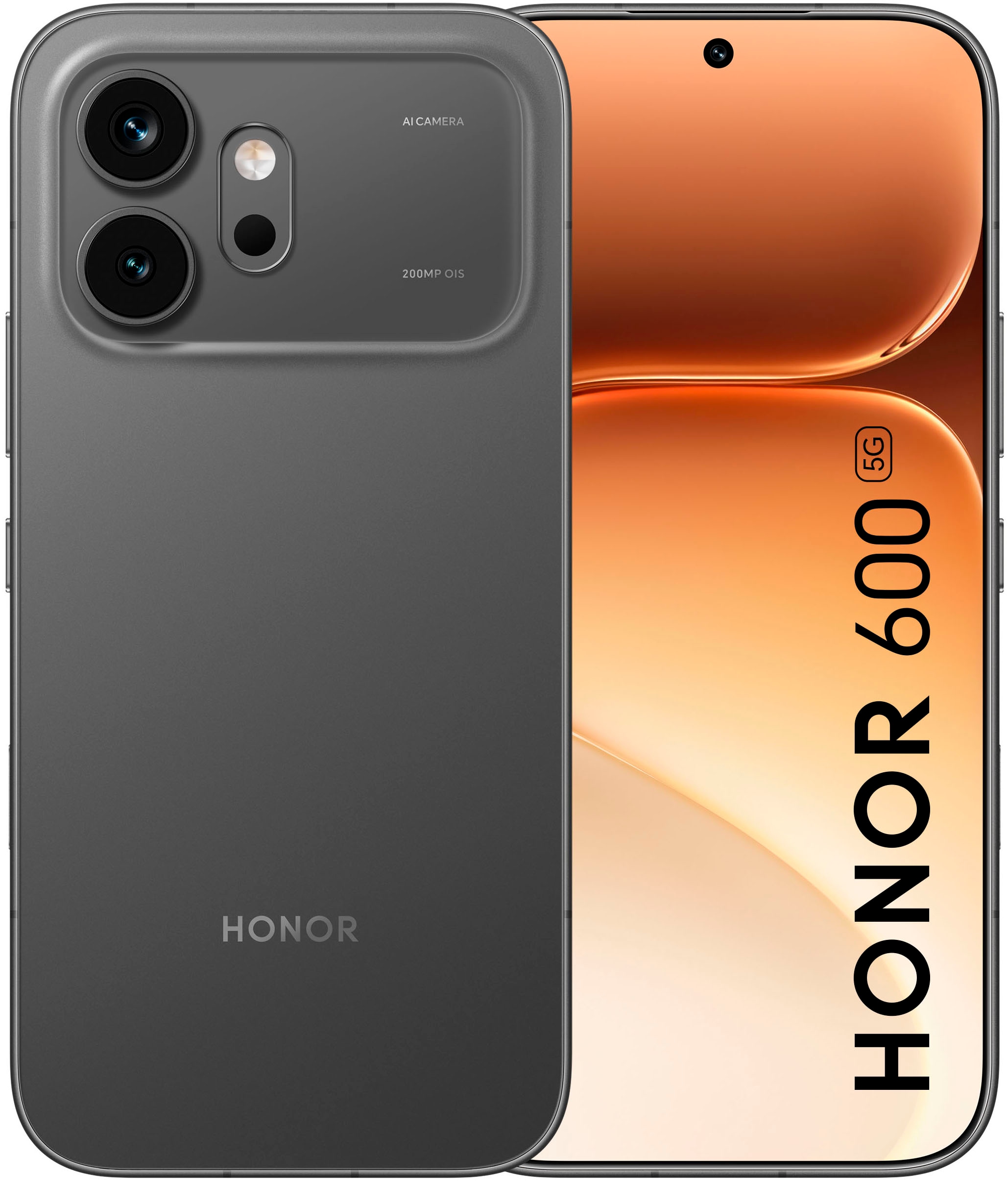 Honor Smartphone »600 8+256GB« Black