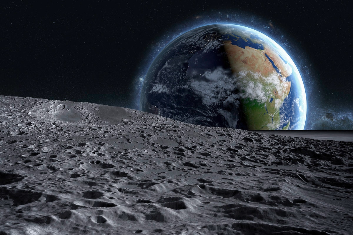 Papermoon "Mond und Erde"