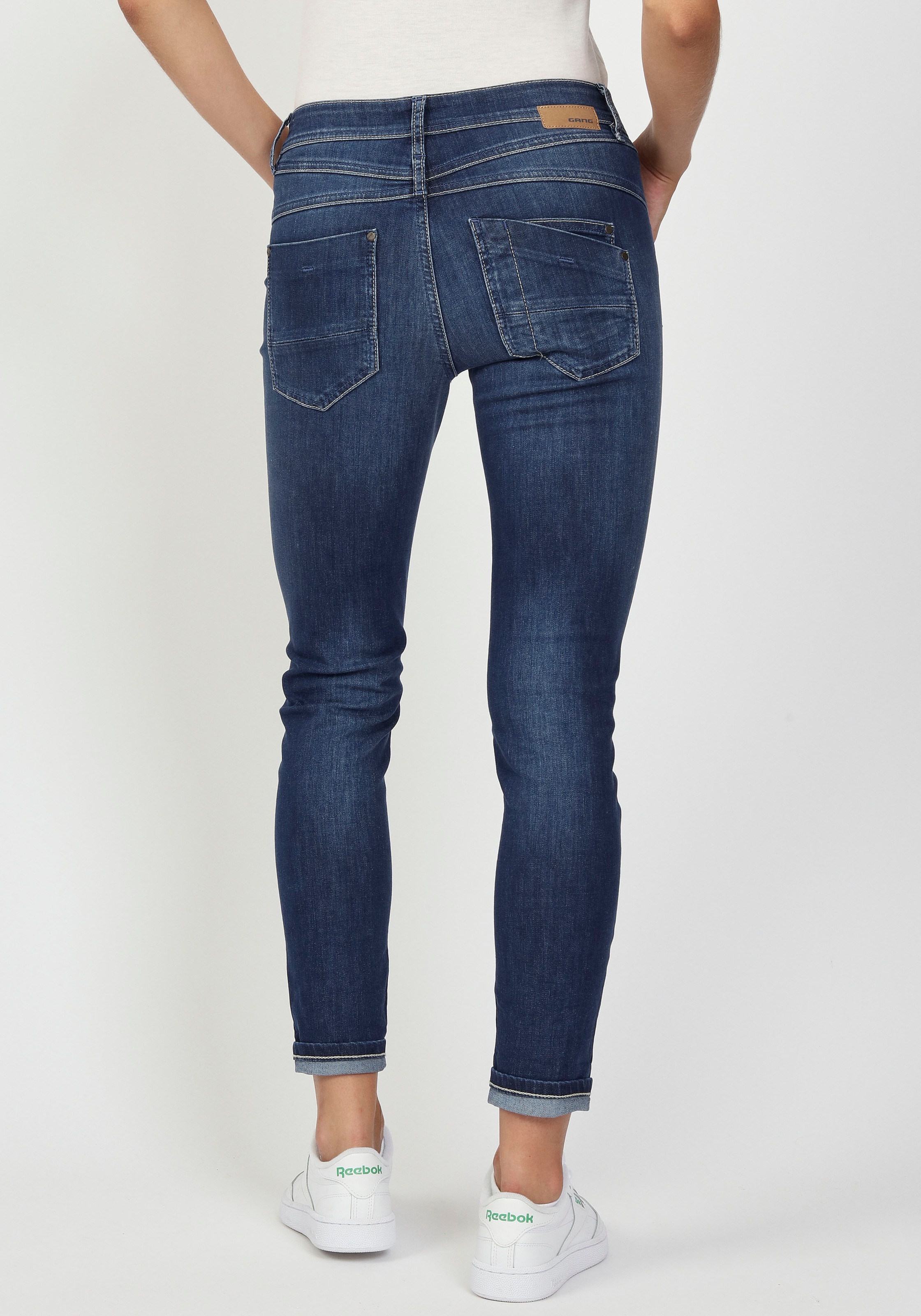 GANG Relax-fit-Jeans "94AMELIE", mit Used-Effekten günstig online kaufen