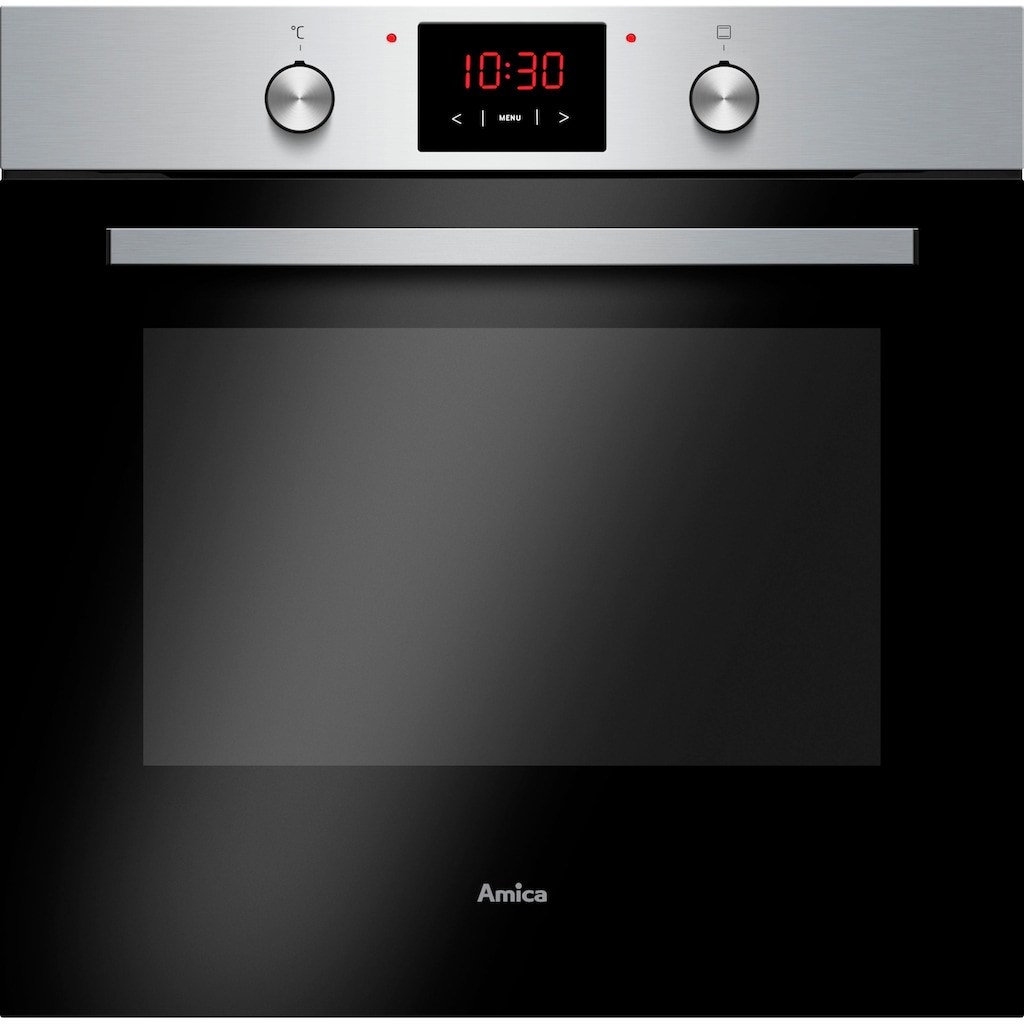 Amica Einbaubackofen »EBX 943 630 E«, EBX 943 630 E, mit Teleskopauszug nachrüstbar, Simple Steam