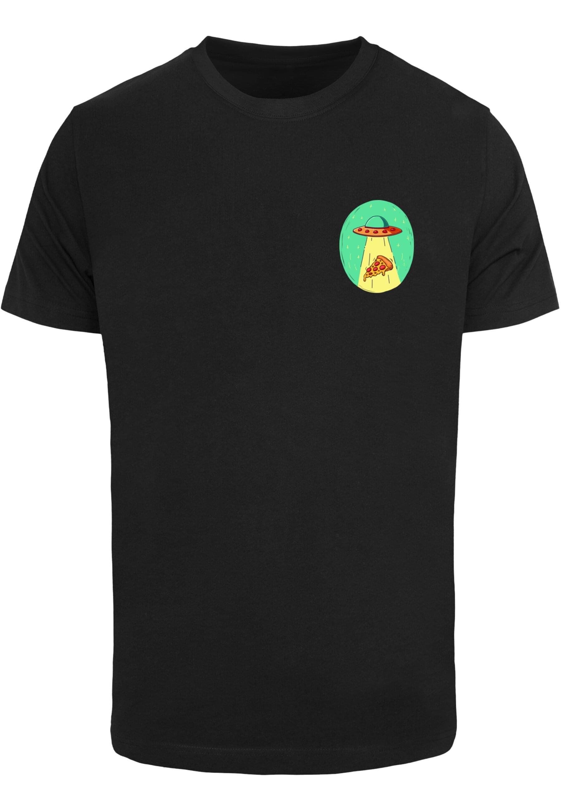 MisterTee T-Shirt "MisterTee Herren Ufo Pizza Tee" 1 Stk. tlg. günstig online kaufen