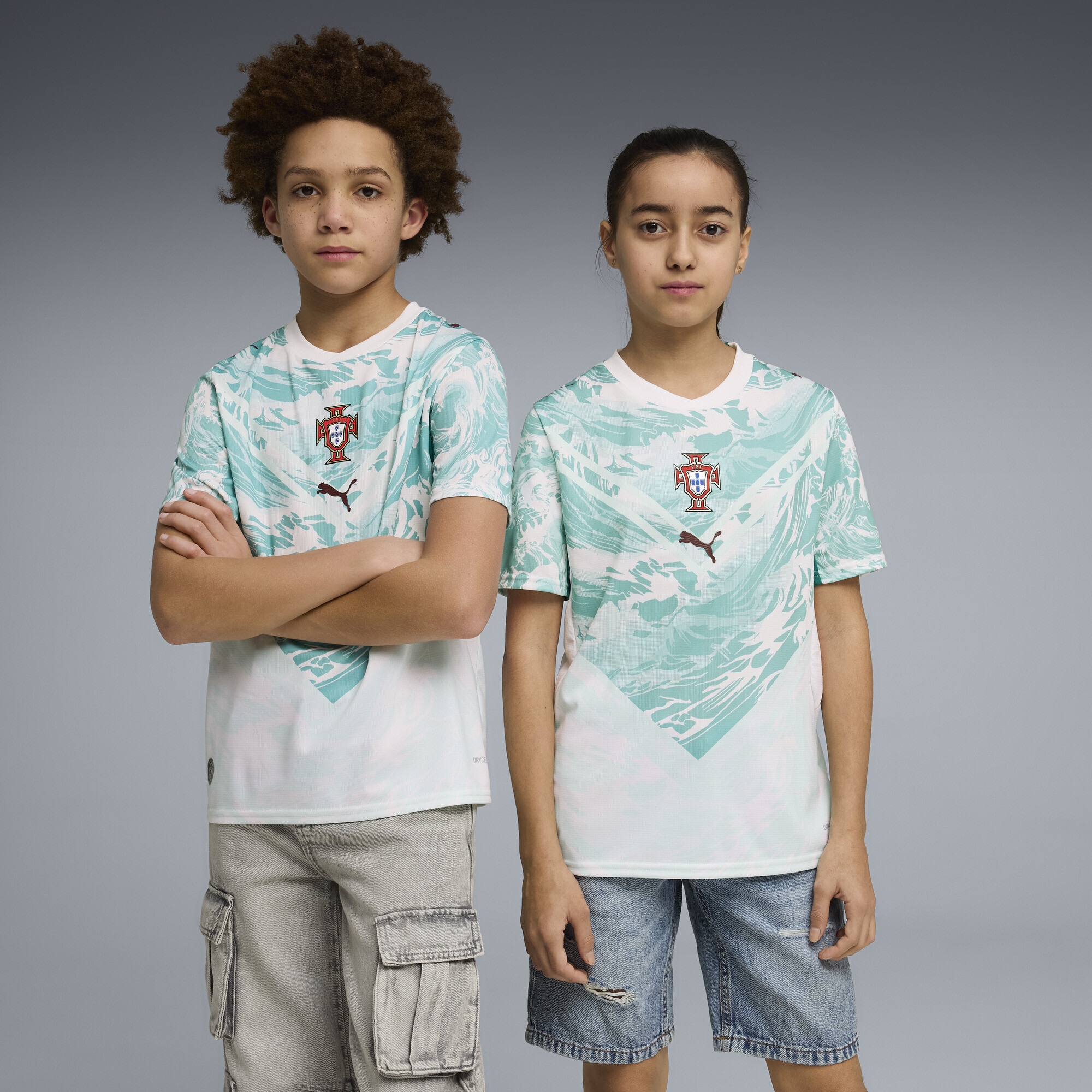 PUMA Trainingsshirt »Portugal Auswärtstrikot Jugendliche«