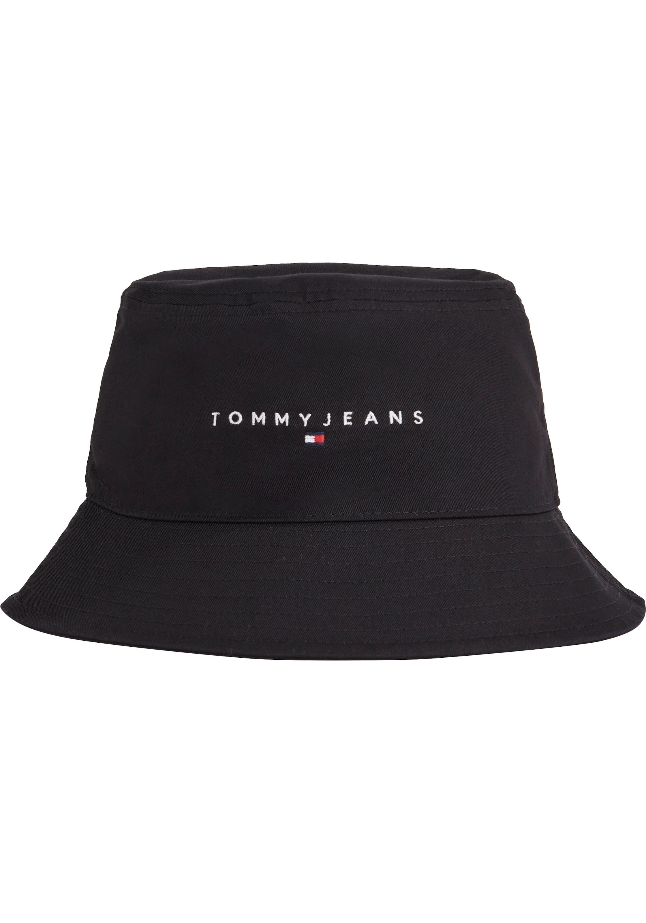 Tommy Jeans Fischerhut »TJM LINEAR LOGO BUCKET HAT«, mit gesticktem Logoschriftzug