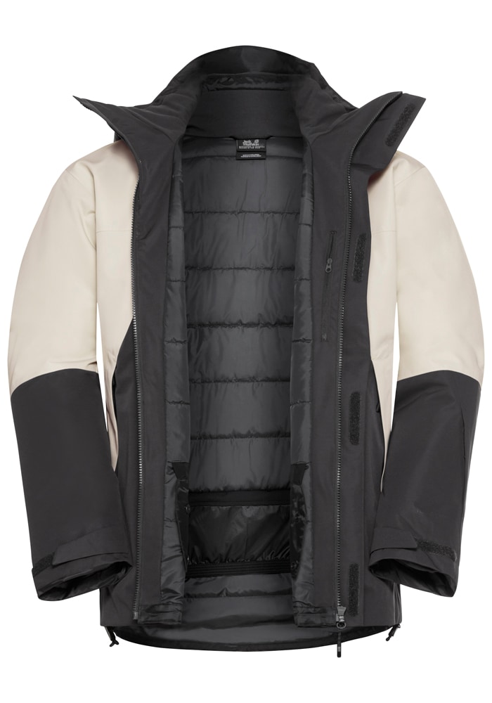 Jack Wolfskin Skijacke »FLOWLINE 2L INS JKT M«, mit Kapuze