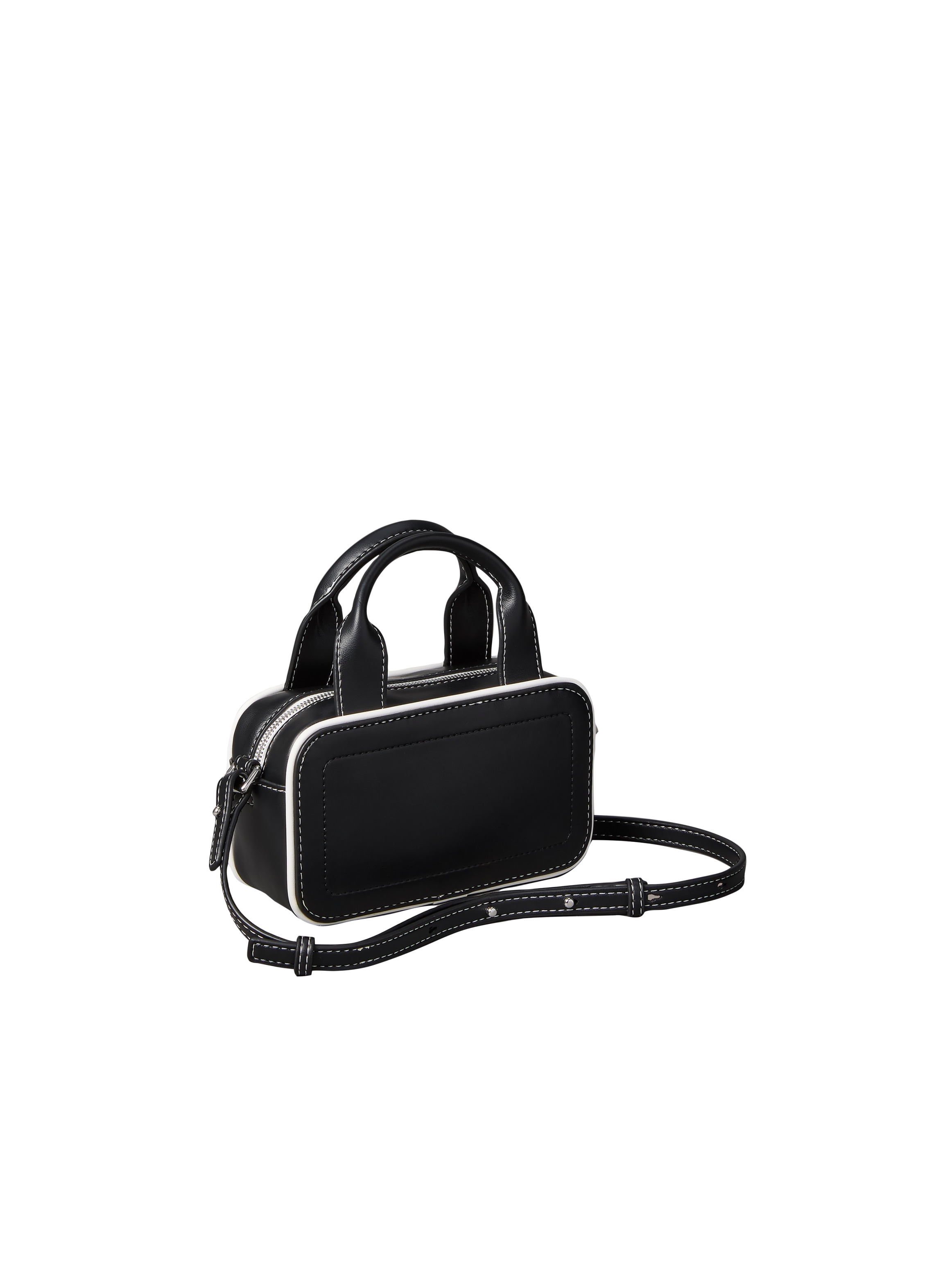 Calvin Klein Mini Bag »CONTRAST CK MINI BAULETTO BAG« Mini Bag, Umhängetasche, Schultertasche im Kontrast-Look