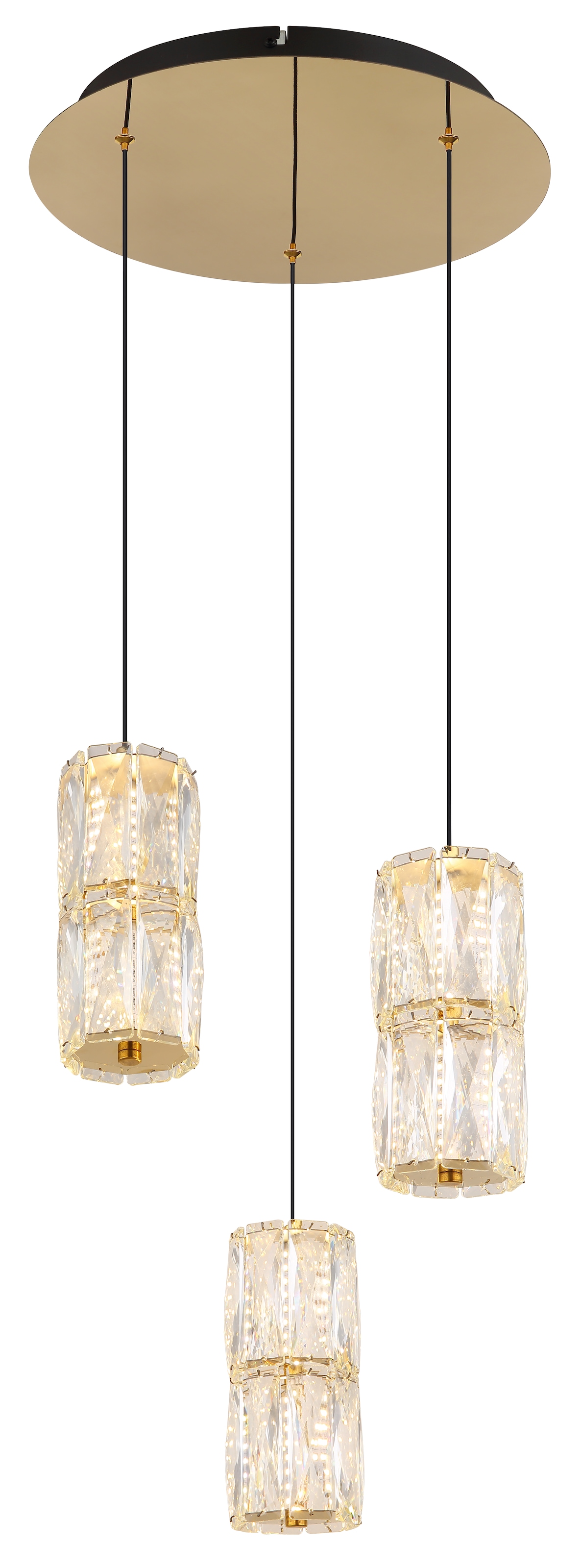 GLOBO LIGHTING LED Pendelleuchte »STEFANIE«, Leuchtmittel LED-Modul | LED fest integriert, Hängelampe/Hängeleuchte/Wohnzimmer/Esstisch/elegant