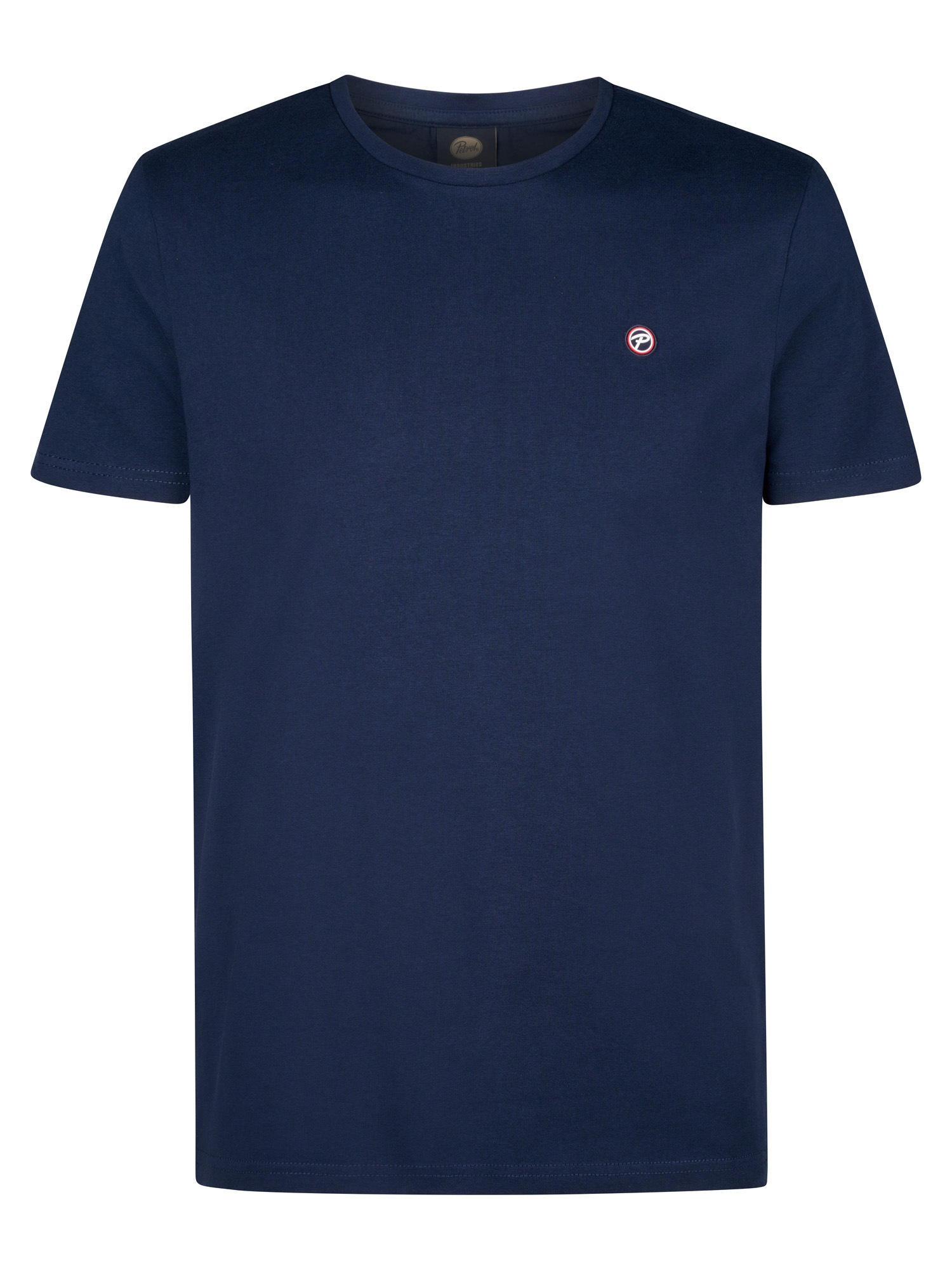 Petrol Industries Rundhalsshirt, mit Logo Stickerei