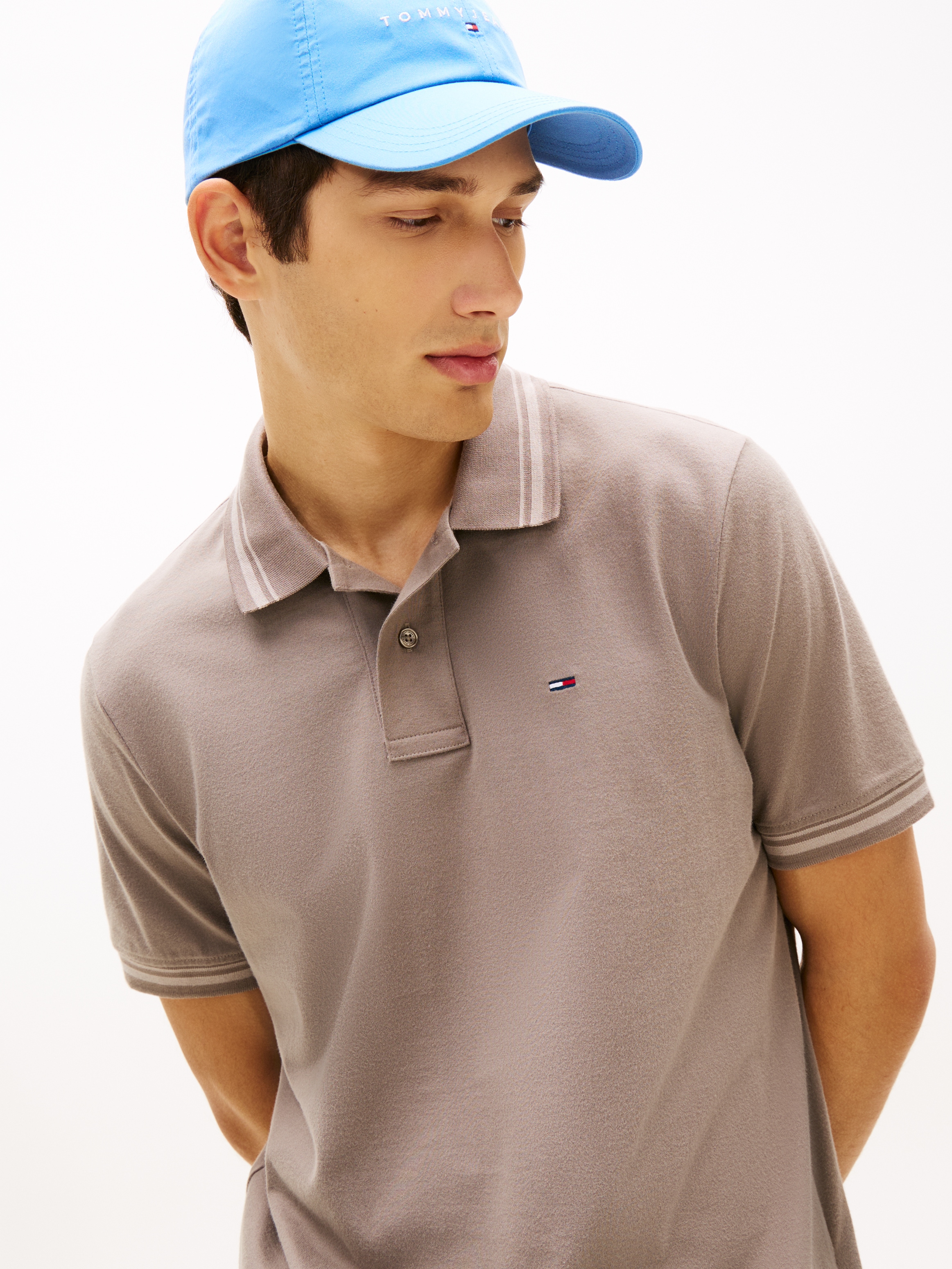 Tommy Jeans Poloshirt »TJM REGULAR TIPPED« Regular fit mit Polokragen