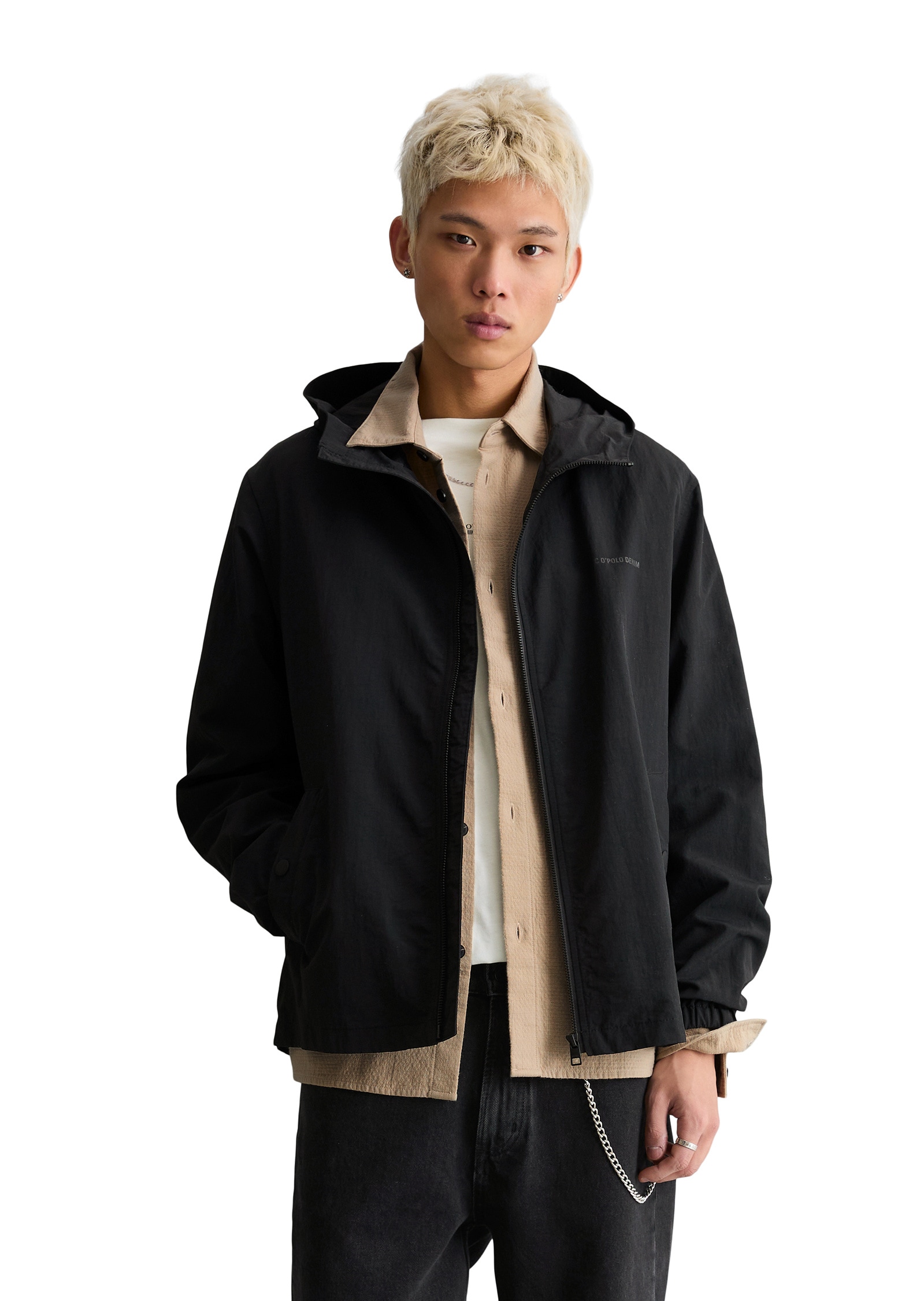 Marc O'Polo DENIM Outdoorjacke »aus wasserabweisendem Recycling-Material«