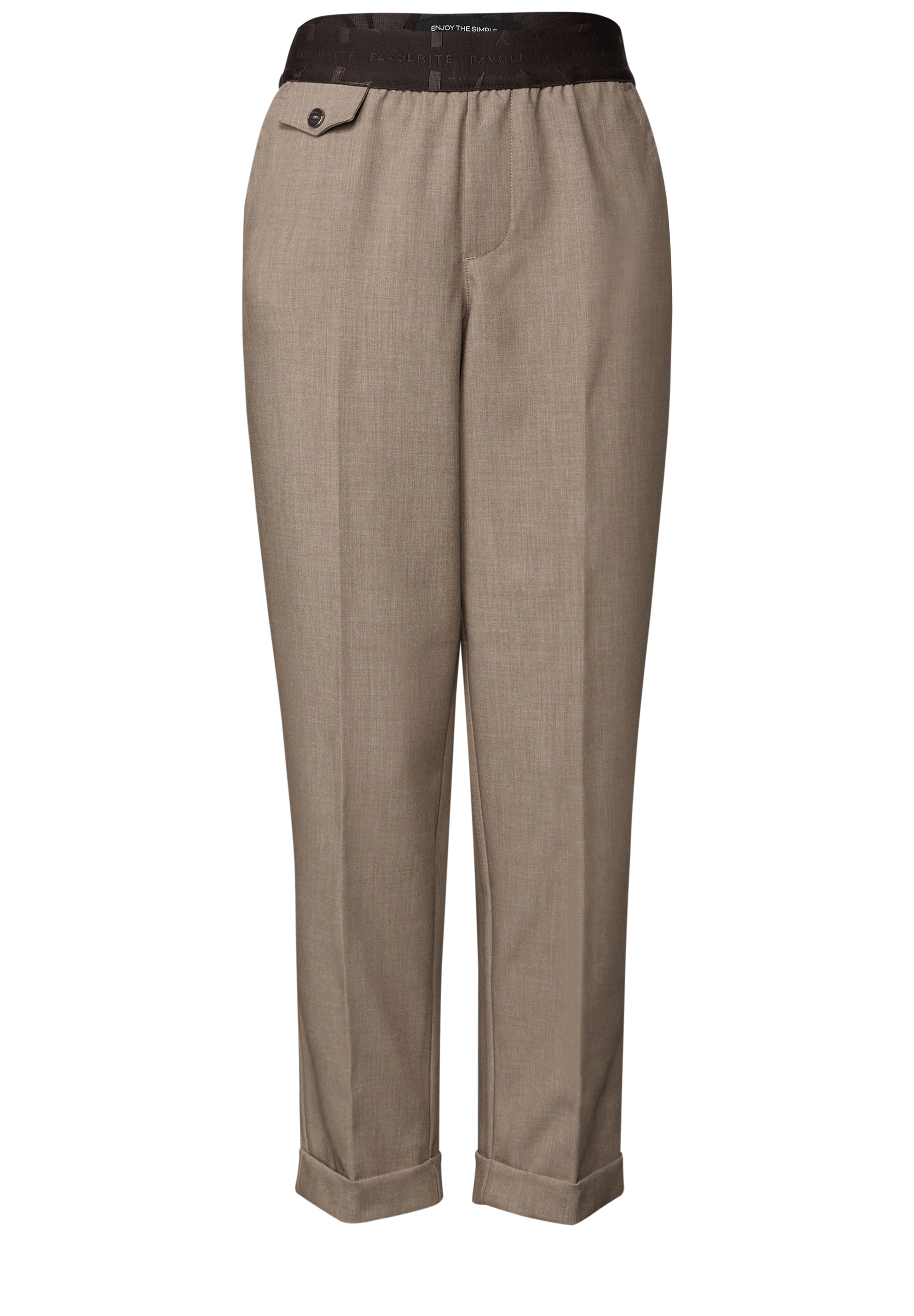 STREET ONE Chinohose, Middle Waist