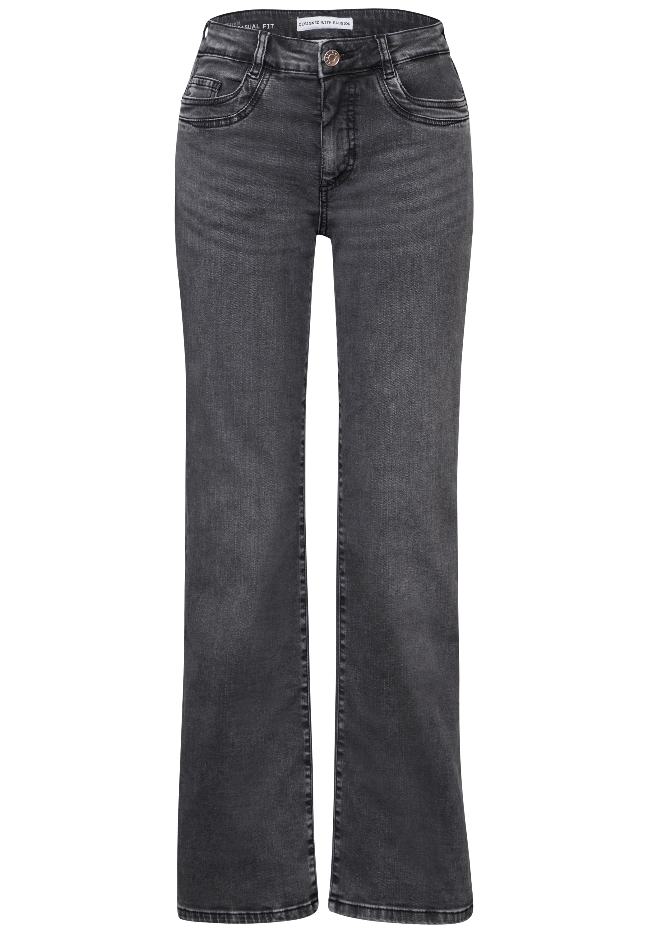 STREET ONE Straight-Jeans, Middle Waist