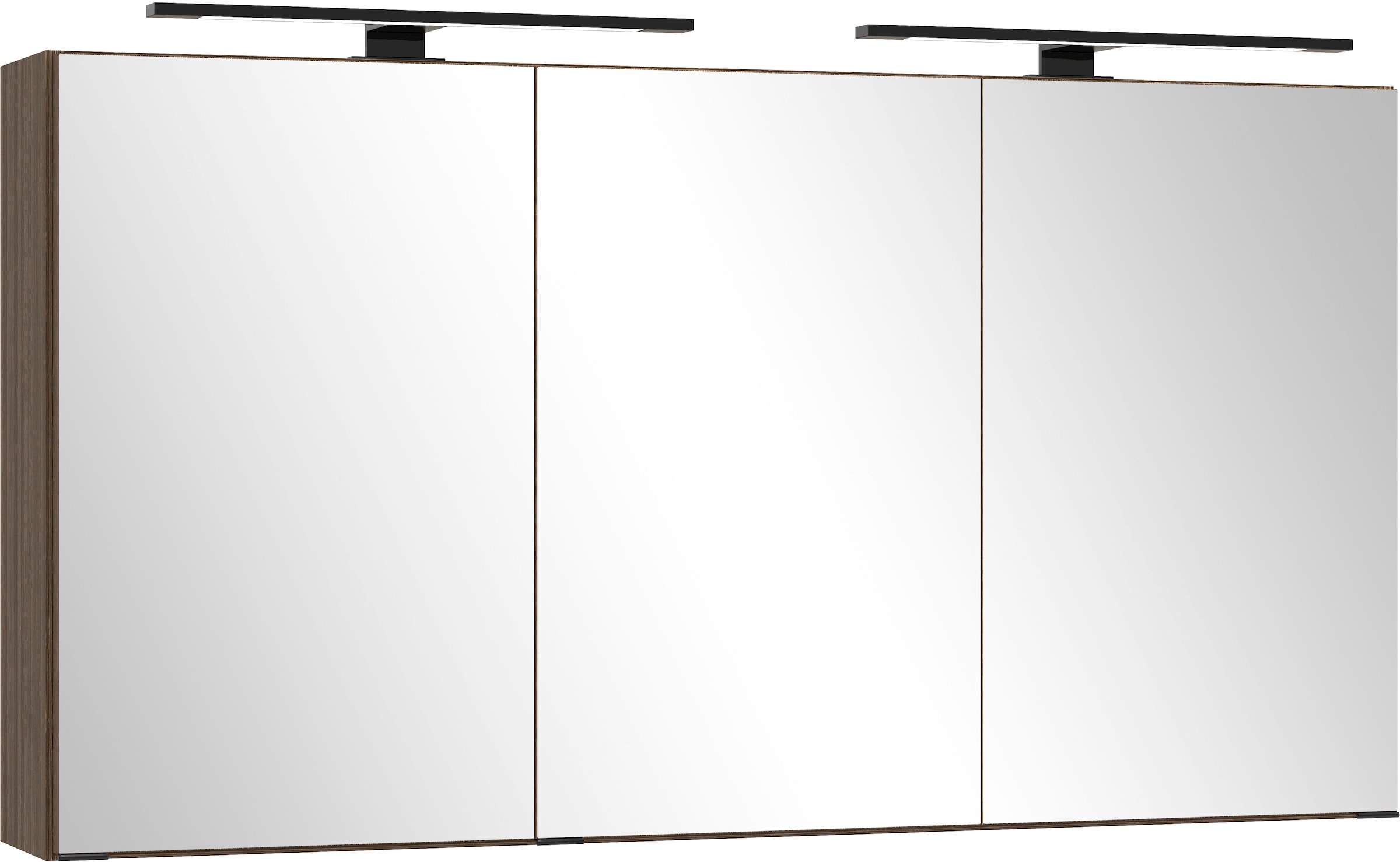welltime Spiegelschrank, Welltime, Breite 120 cm, gedämpfte Scharniere, inkl. Steckdose