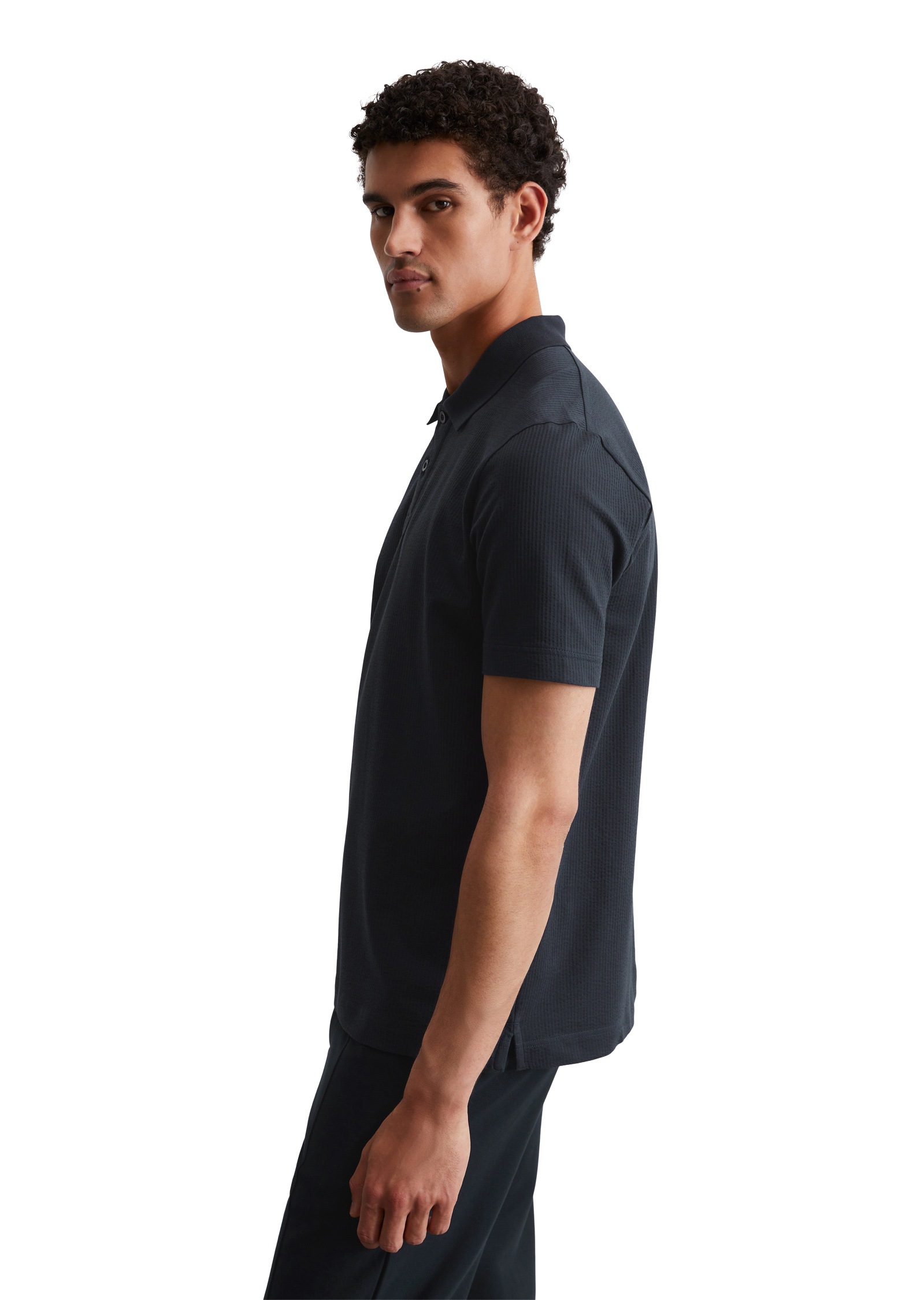 Marc O'Polo Poloshirt »aus Bio-Baumwoll-Mix«