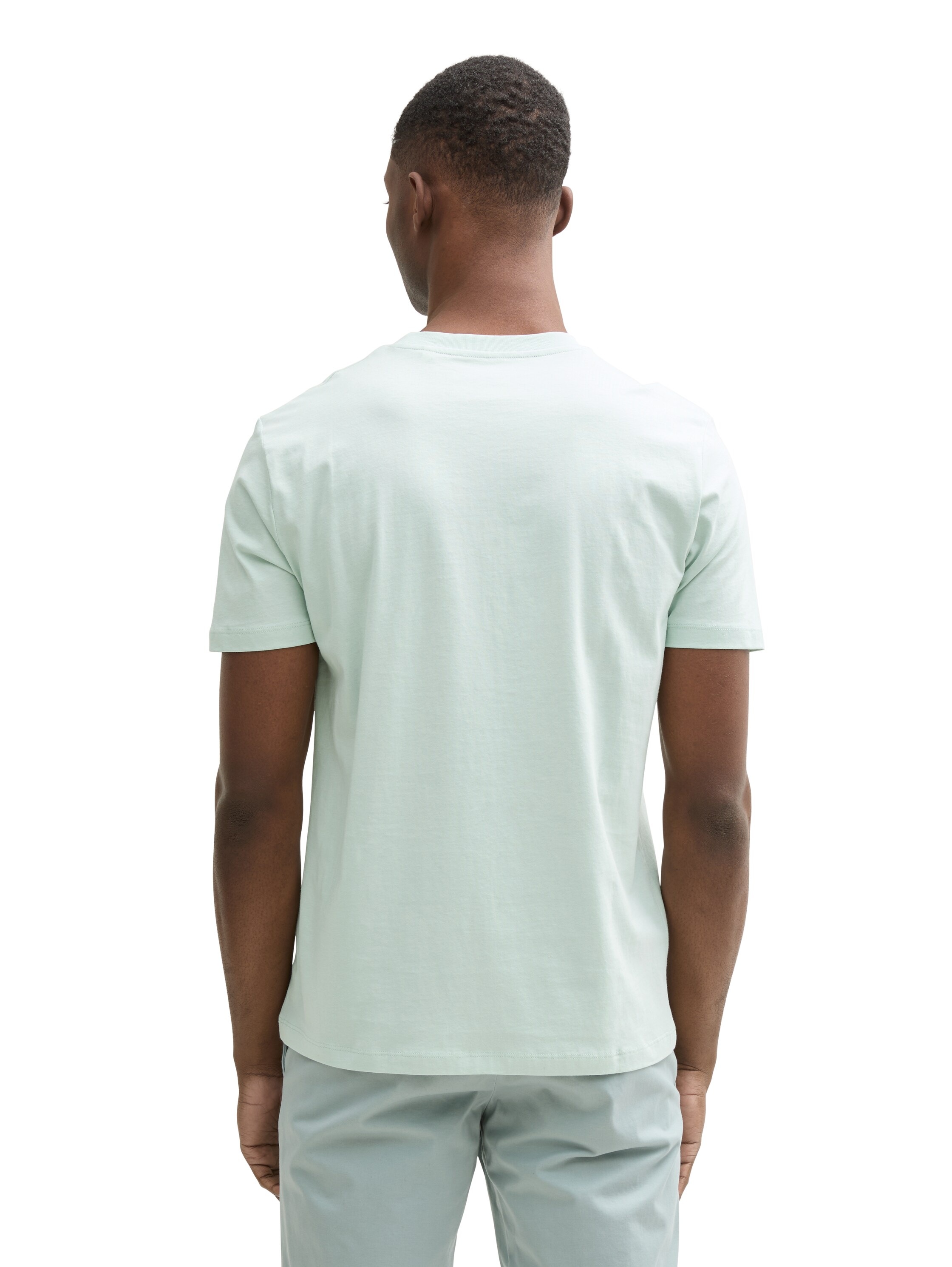 TOM TAILOR Denim Rundhalsshirt, mit verschiedenen Logo Prints günstig online kaufen