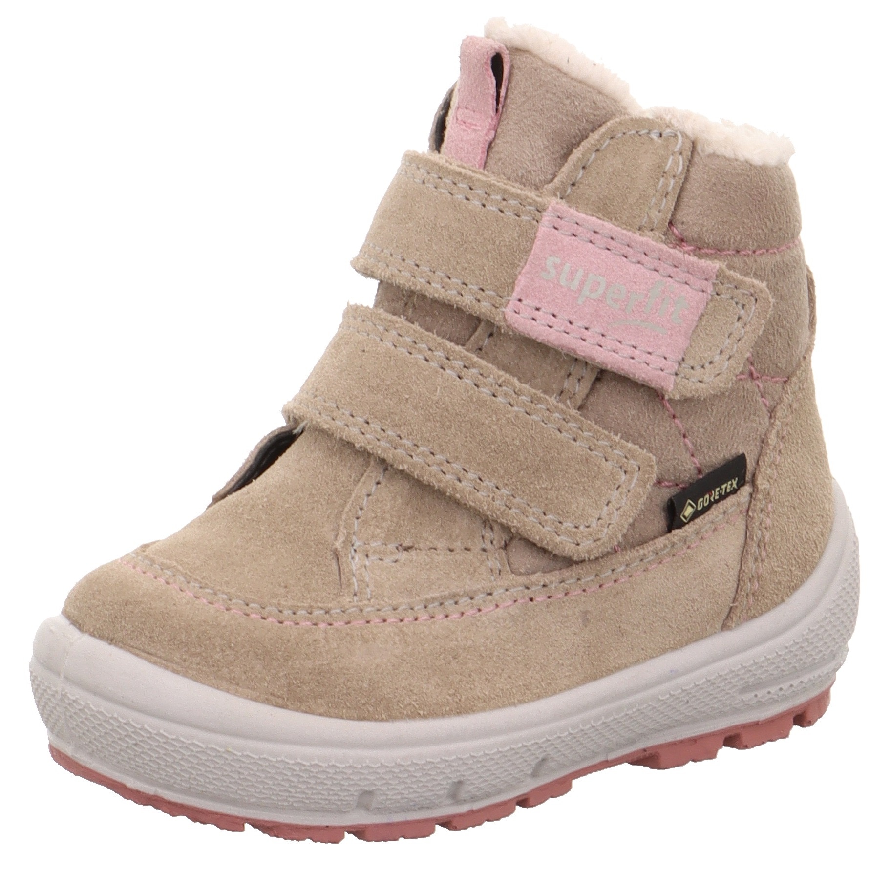 Superfit Klettboot "GROOVY WMS: mittel" Winterstiefel mit zwei Klettverschlüssen, Größenschablone zum Download