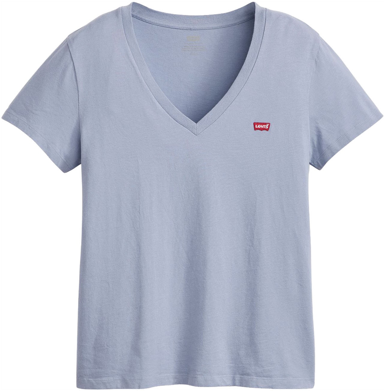 Levis "Perfect Tee" mit kleinem Batwing- Logo günstig online kaufen