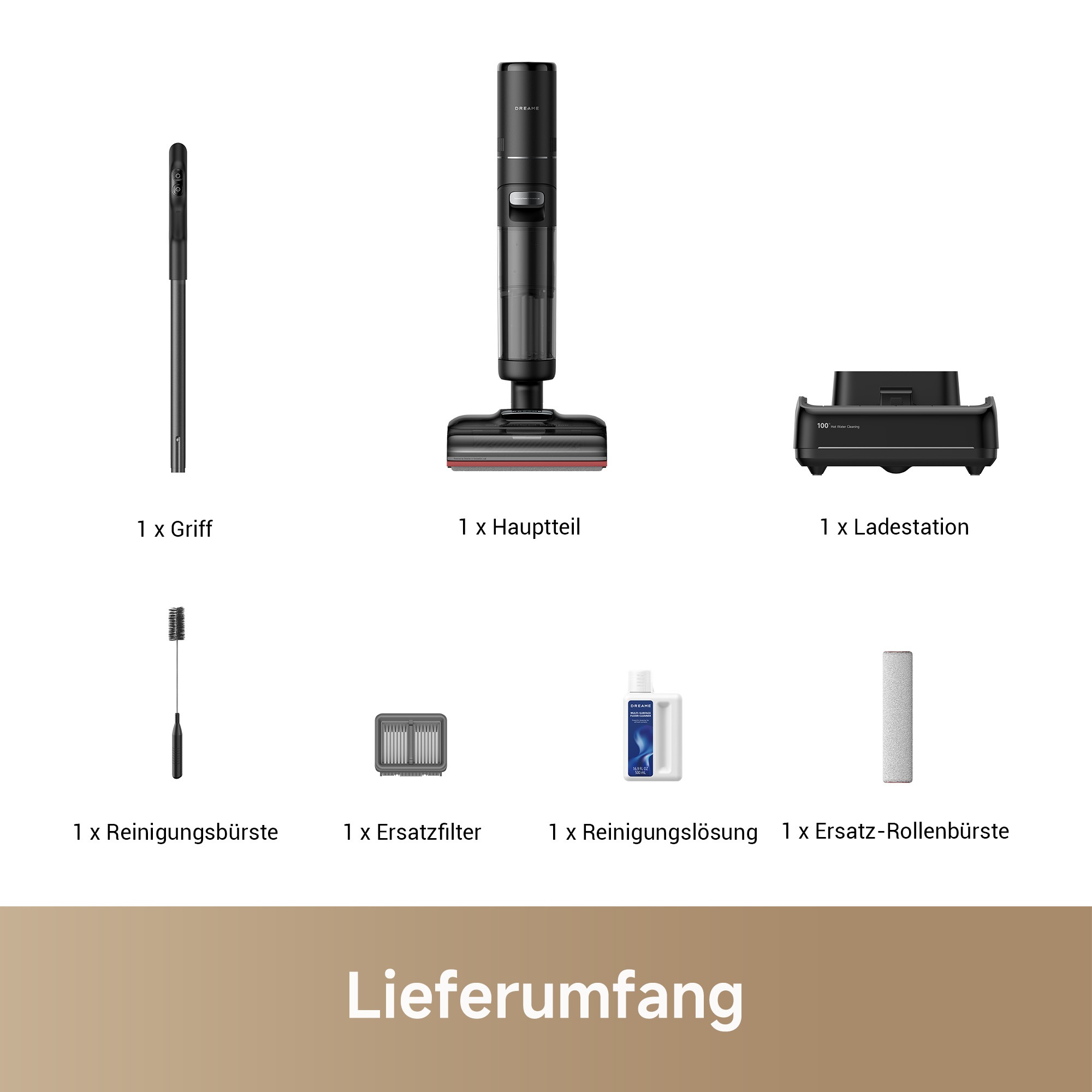 Dreame Nass-Trocken-Sauger "H15 Pro, 21.000 Pa Saugkraft, GapFree,180-Desig günstig online kaufen