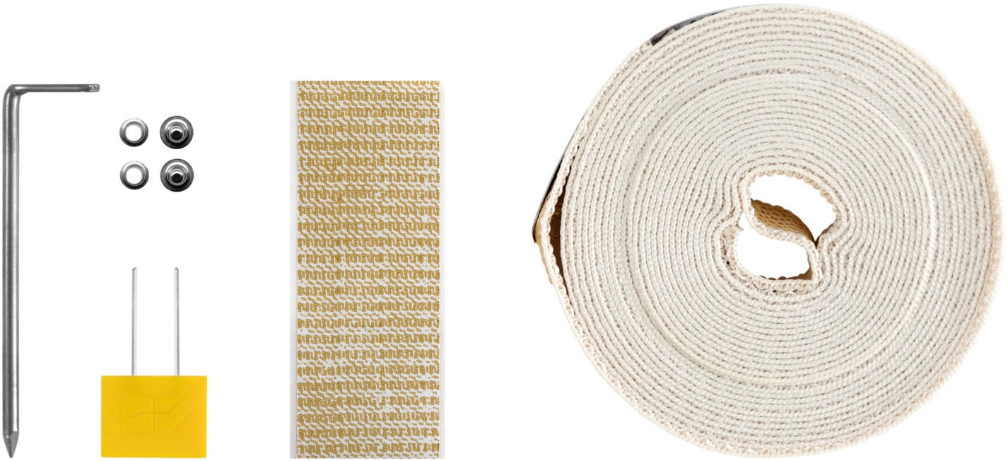SCHELLENBERG Reparatur-Set »Rollladen Gurtfix für das Rollladensystem Mini«, für alte Gurtbänder in unterschiedlichen Farben, 14 mm x 4,3 m