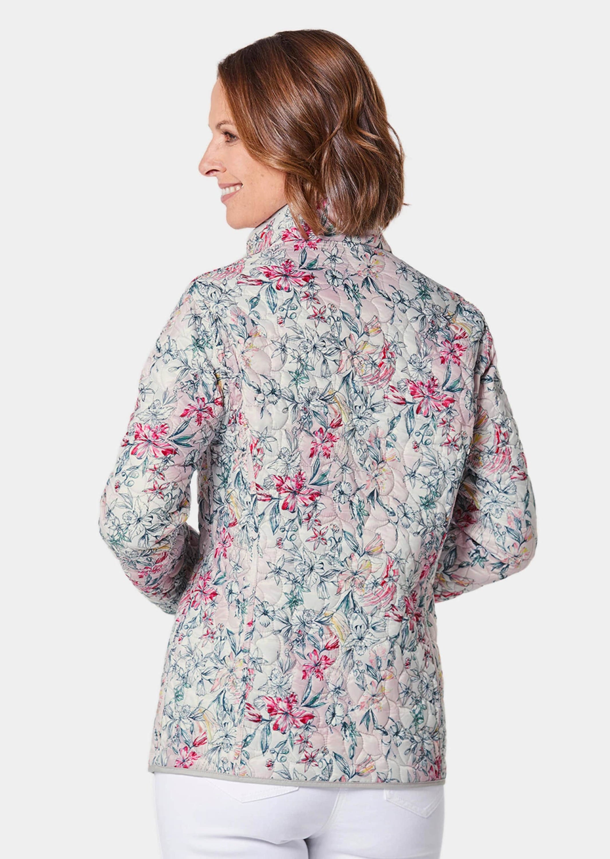 GOLDNER Steppjacke »Druckwendejacke Wattierte Wendejacke mit Druckmuster«