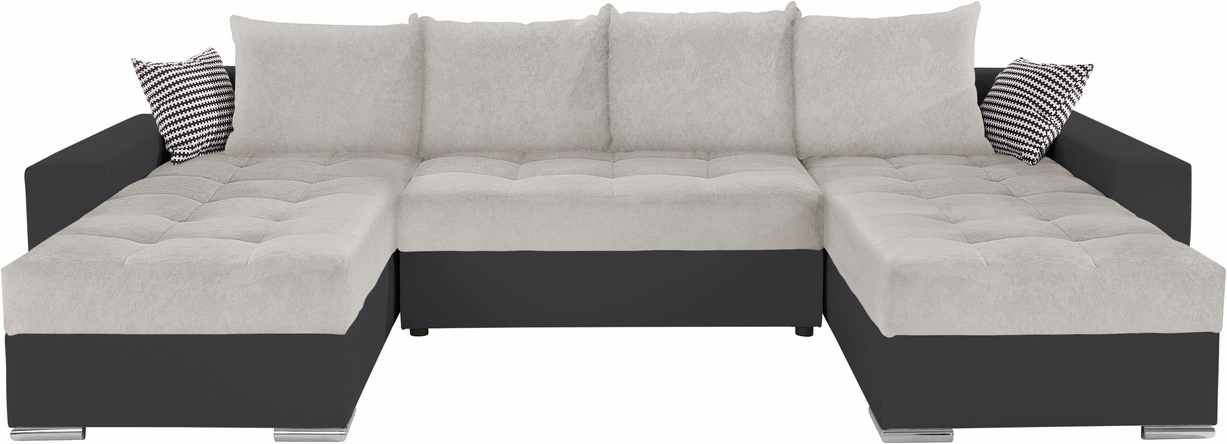 COLLECTION AB Wohnlandschaft "Josy XL U-Form, Breite: 313 cm" mit Bettfunkt günstig online kaufen