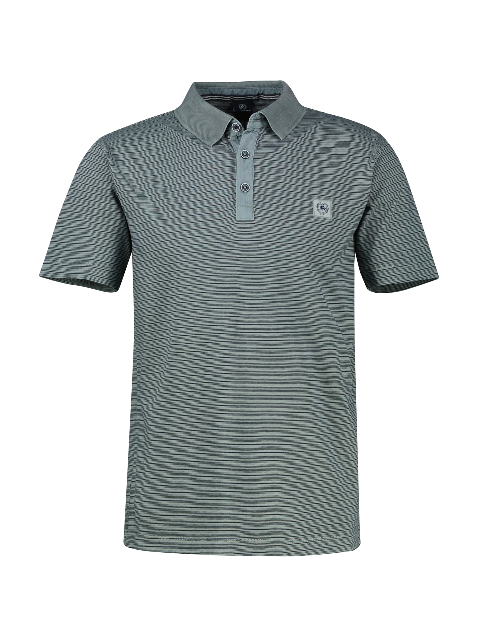 LERROS Poloshirt Kurzarm-Polo mit feinen Streifen