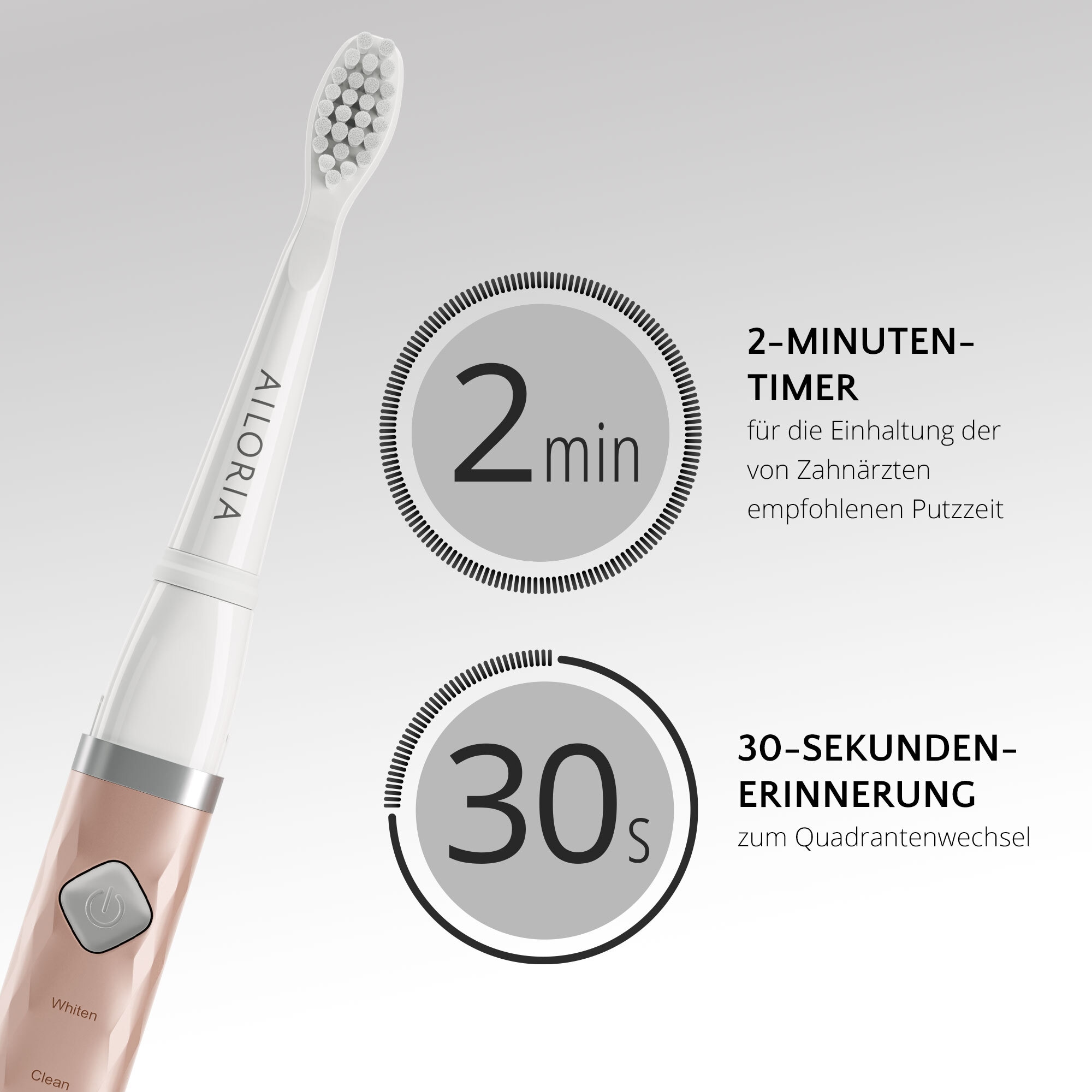 AILORIA Schallzahnbürste »USB-Schallzahnbürste FLASH TRAVEL«