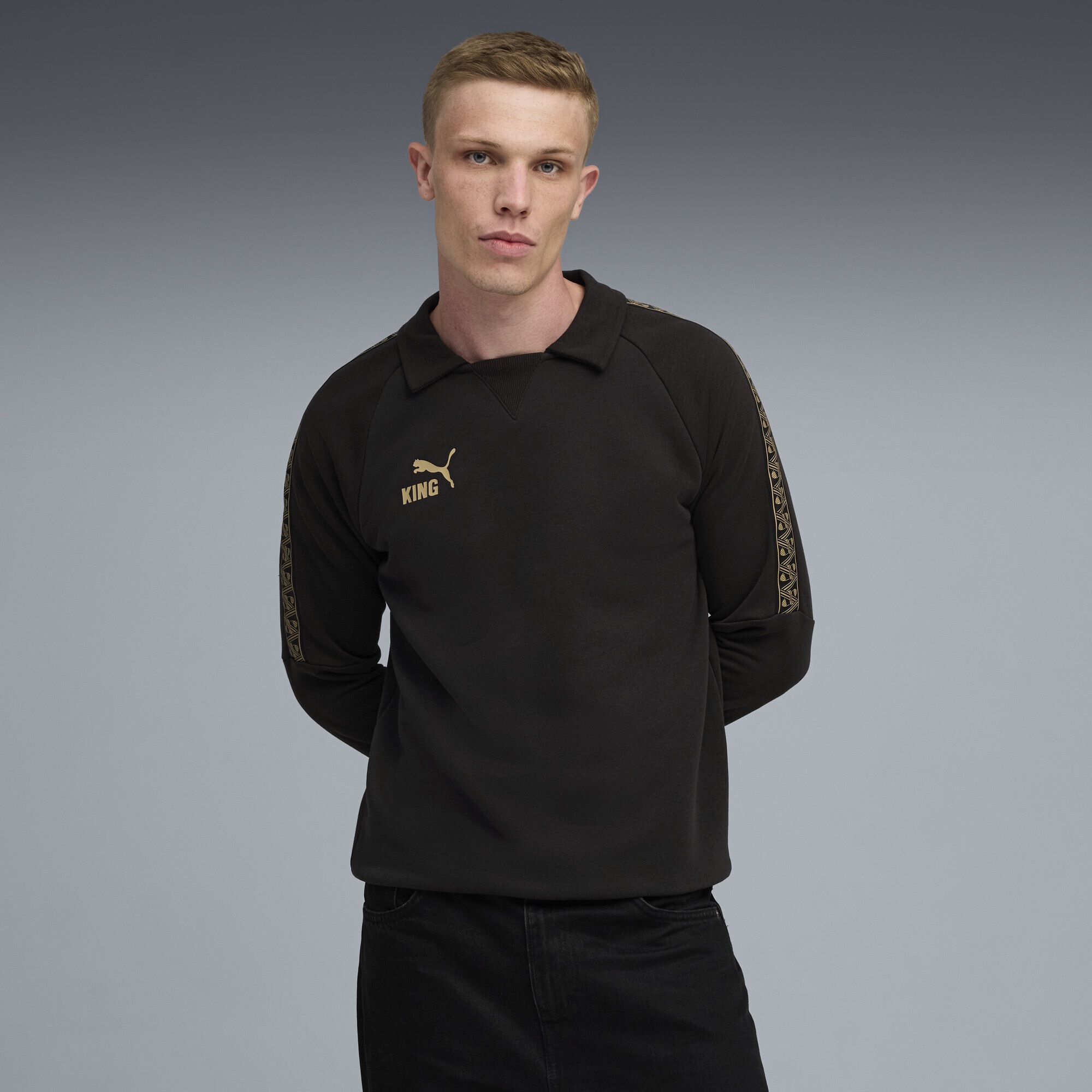PUMA Sweatjacke »KING Drill Fußballoberteil Herren«