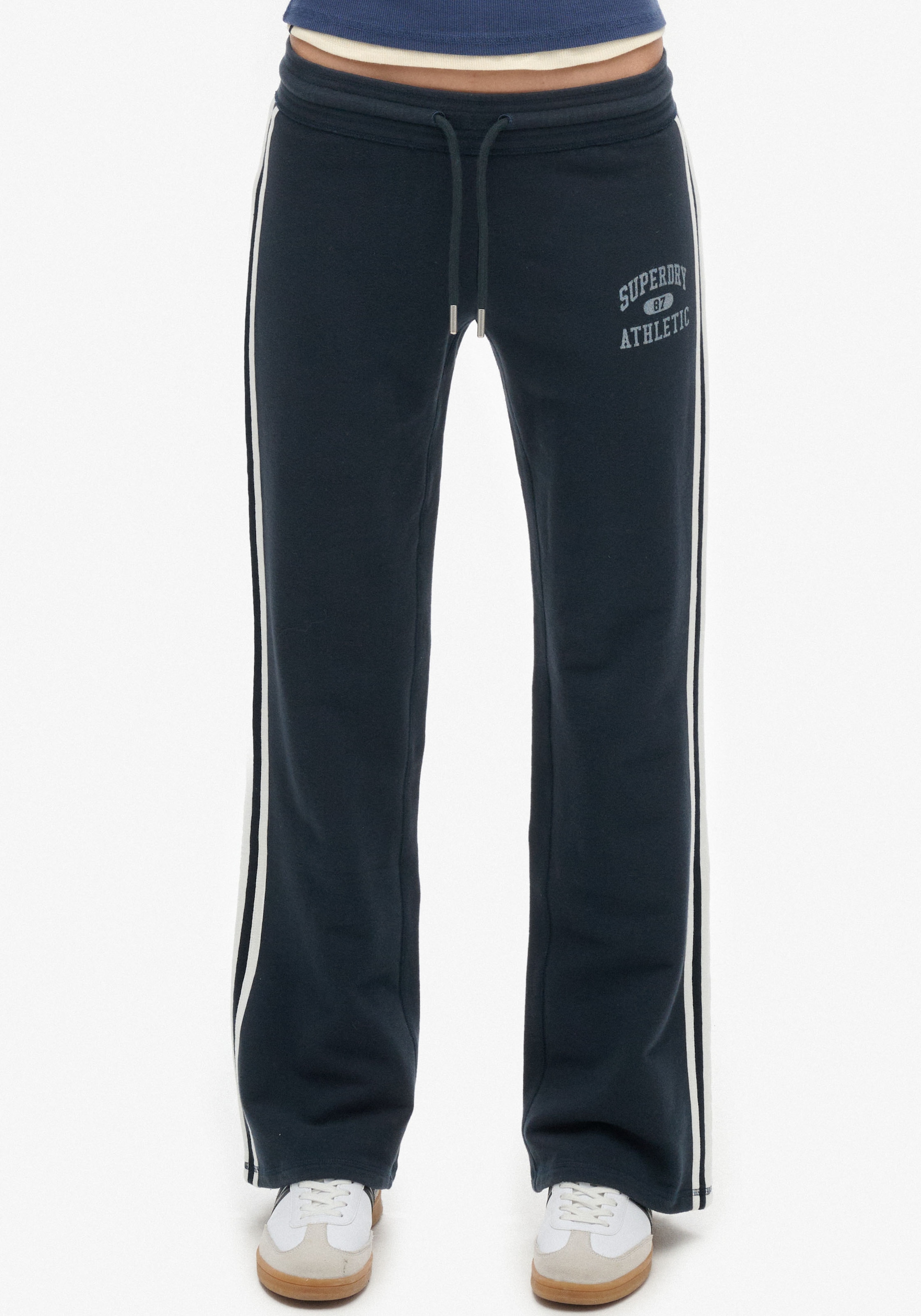 Superdry Sweathose "ATHLETIC STRIPE FLARE JOGGER", Jogginghose mit Streifen günstig online kaufen