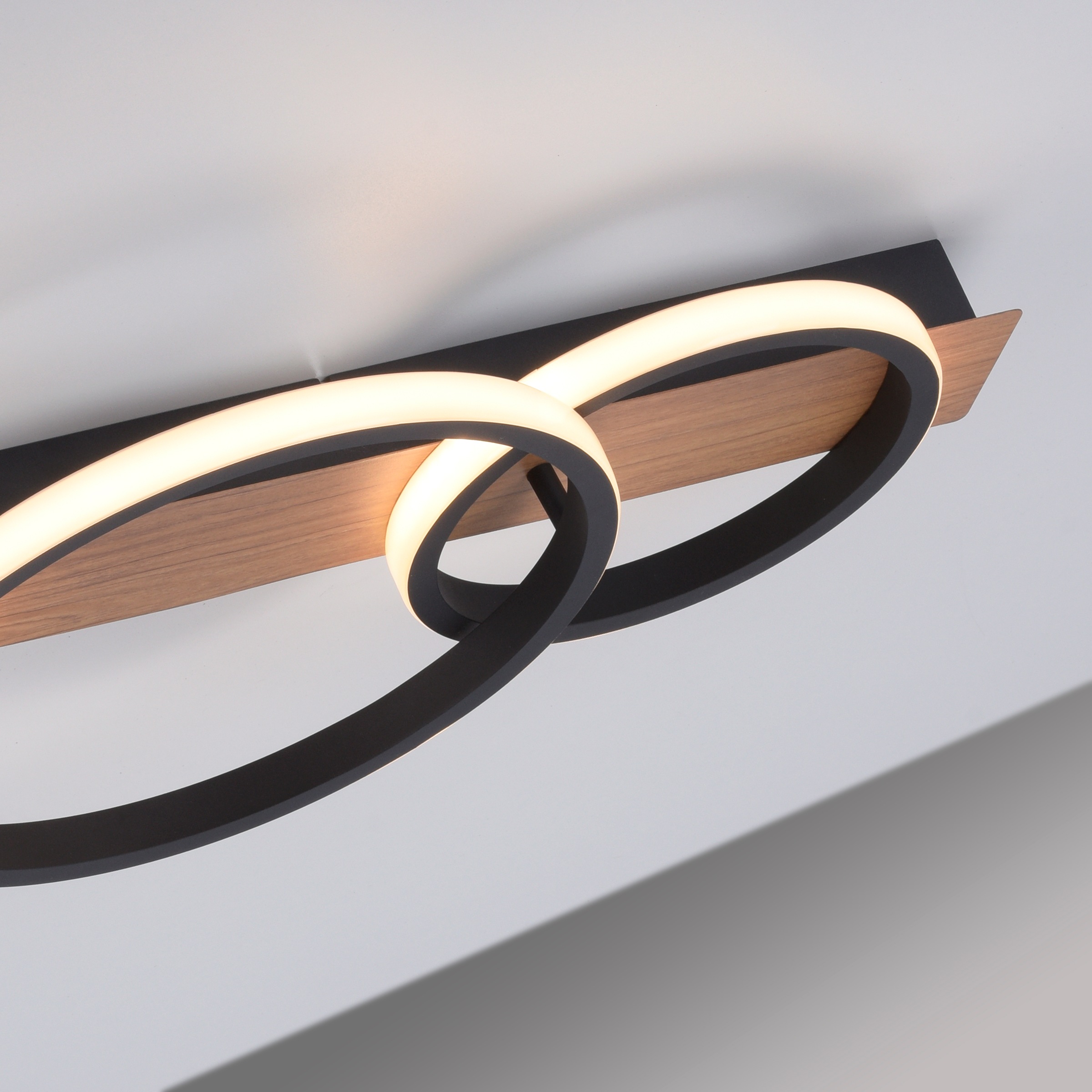 JUST LIGHT Deckenleuchte »TROOPER« LED-Board 1 Stk. Warmweiß LED