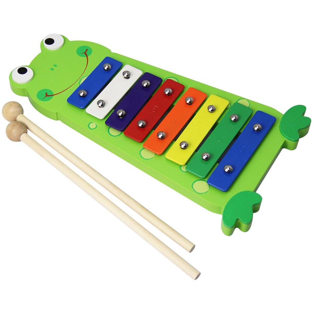 Clifton Spielzeug-Musikinstrument »Metallophon Frosch«