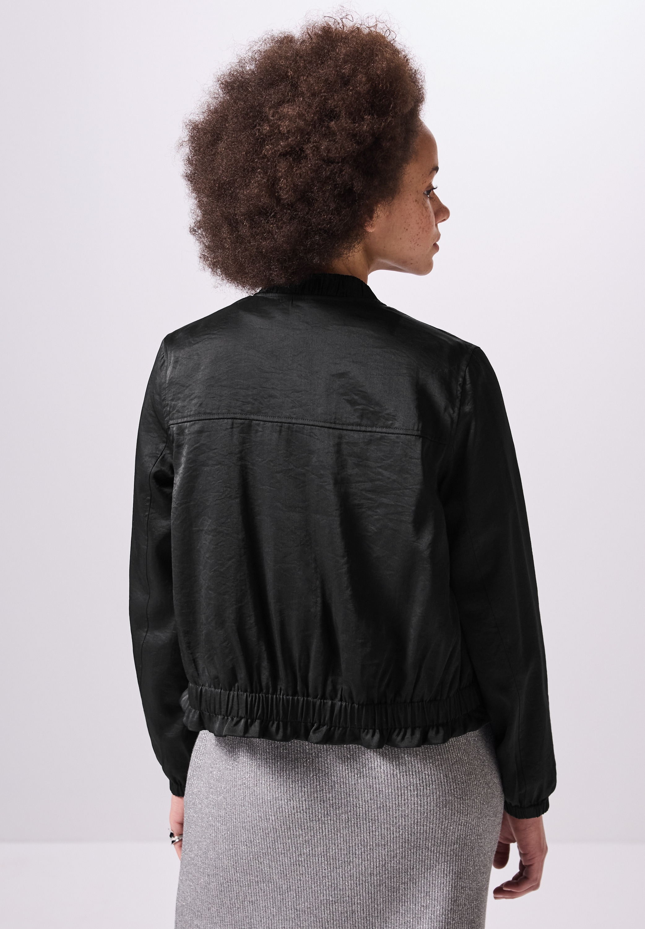 STREET ONE STUDIO Blouson, ohne Kapuze, mit Rundhalsausschnitt