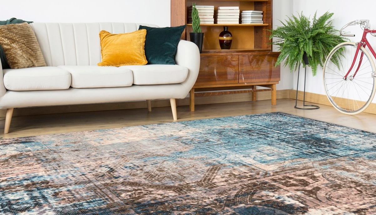 calo-deluxe Teppich "Emin 800" rechteckig 10 mm Höhe reine Baumwolle, Wohnz günstig online kaufen